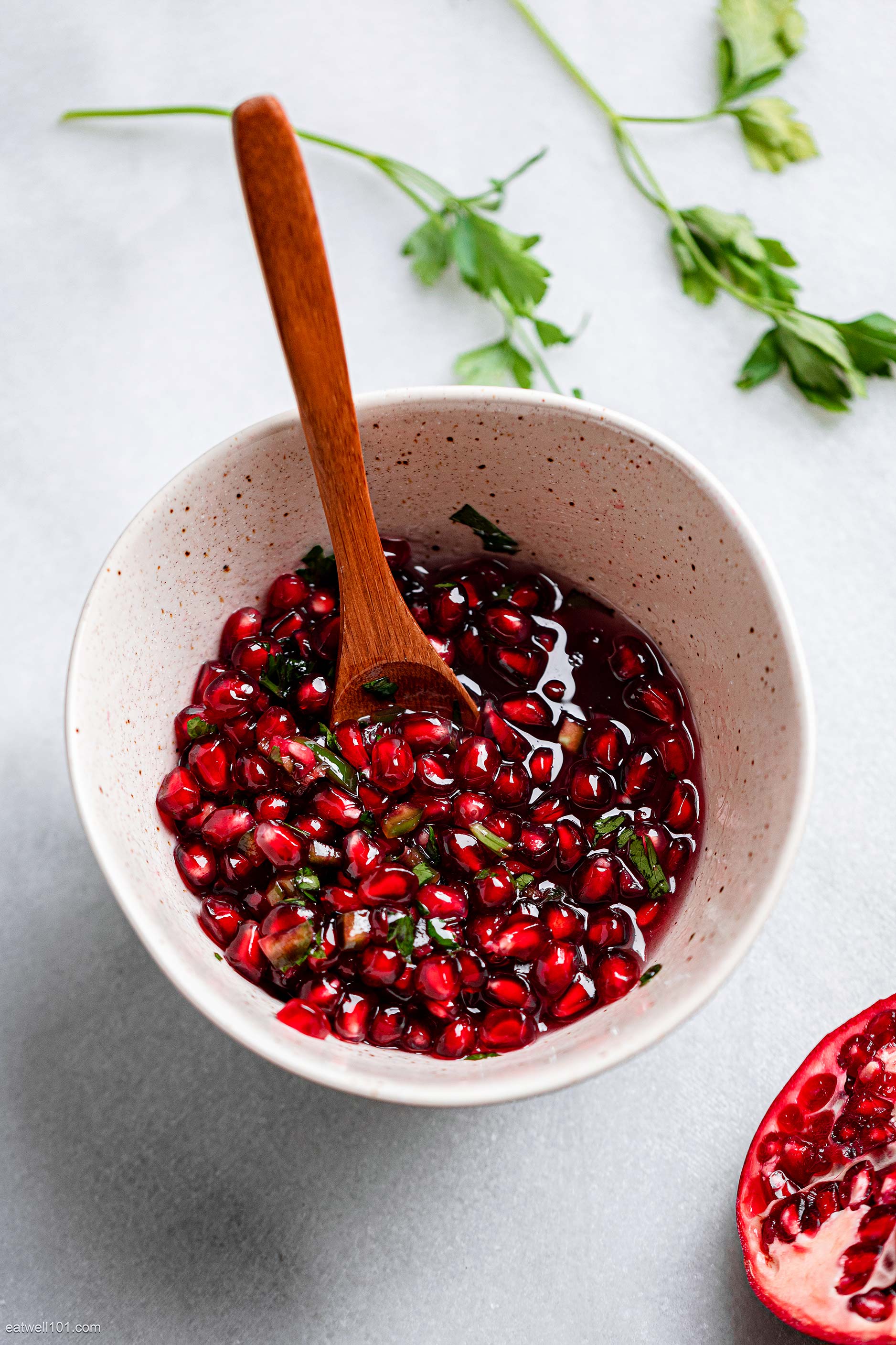 Fresh Pomegranate Relish recipe 3
