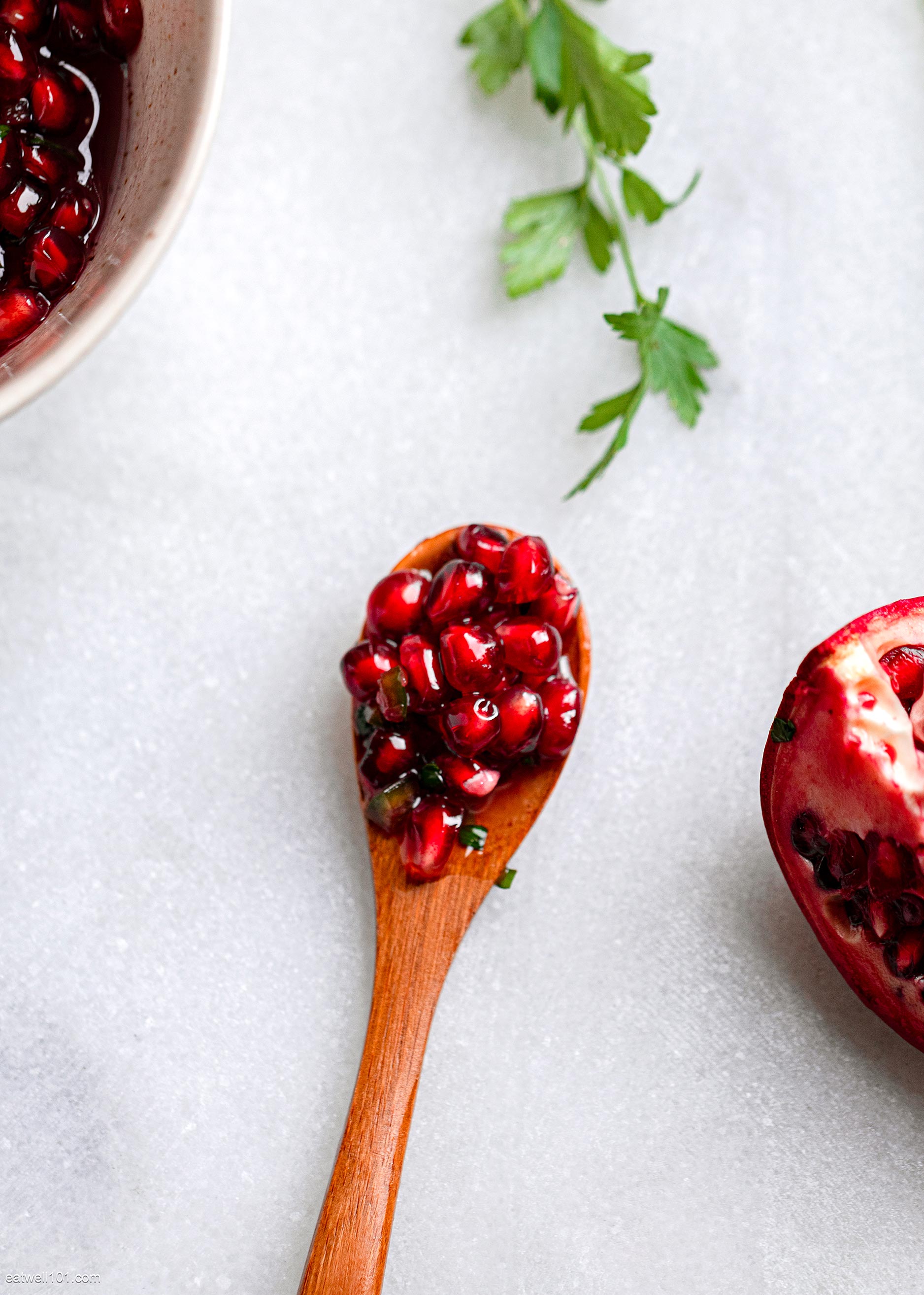 Fresh Pomegranate Relish