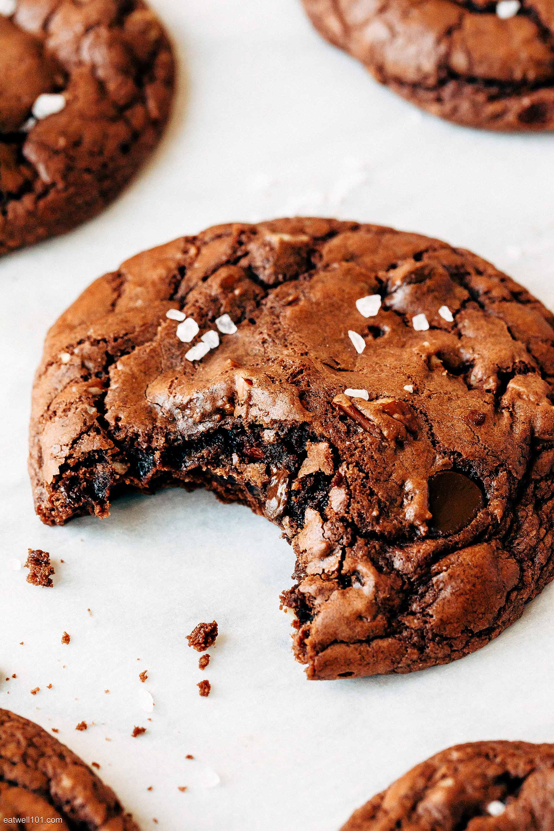 Fudgy Chocolate Brownie Cookies recipe