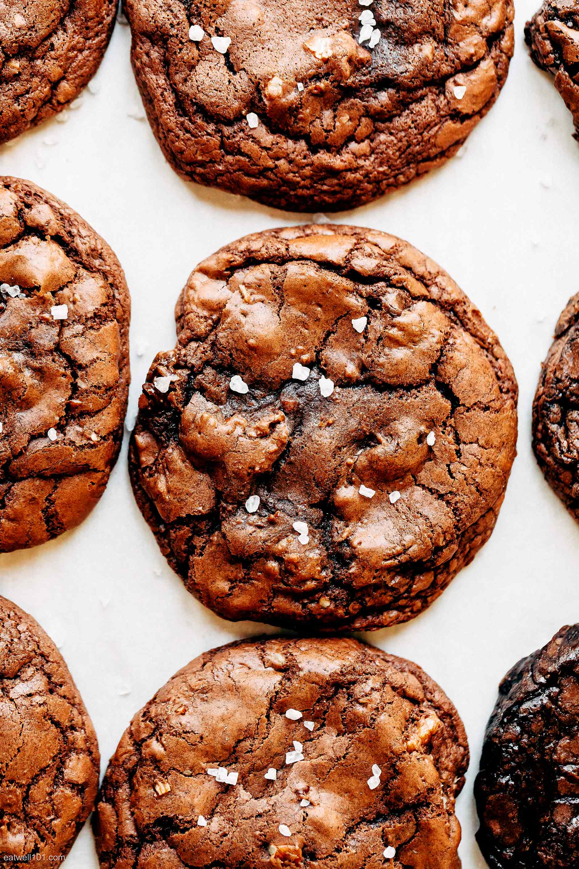 Fudgy Chocolate Brownie Cookies