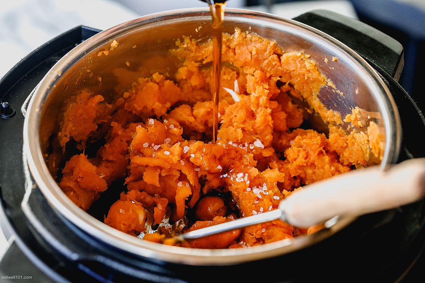 Instant Pot Mashed Sweet Potatoes recipe 4