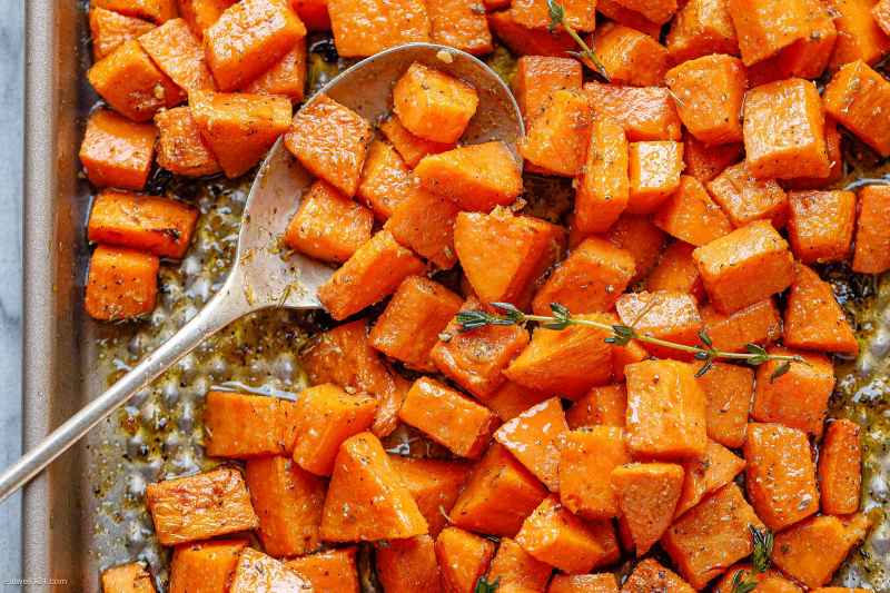 Roasted Sweet Potatoes