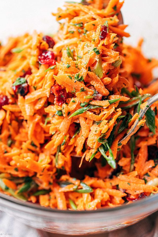 Shredded Carrot Salad