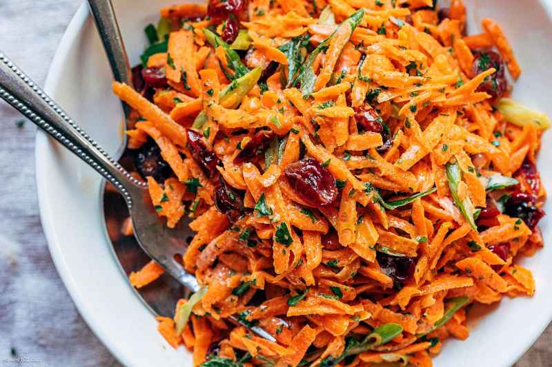Shredded Carrot Salad