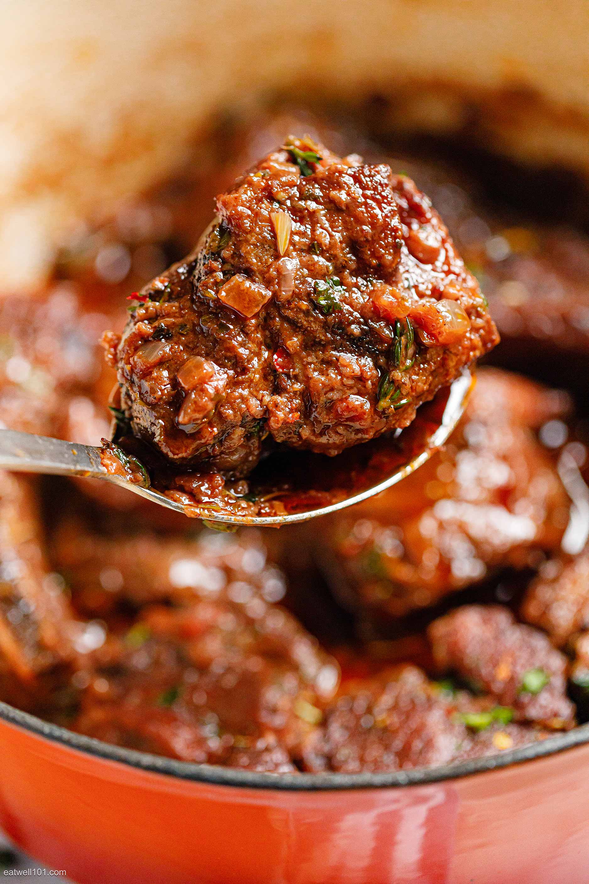 braised pork stew dinner