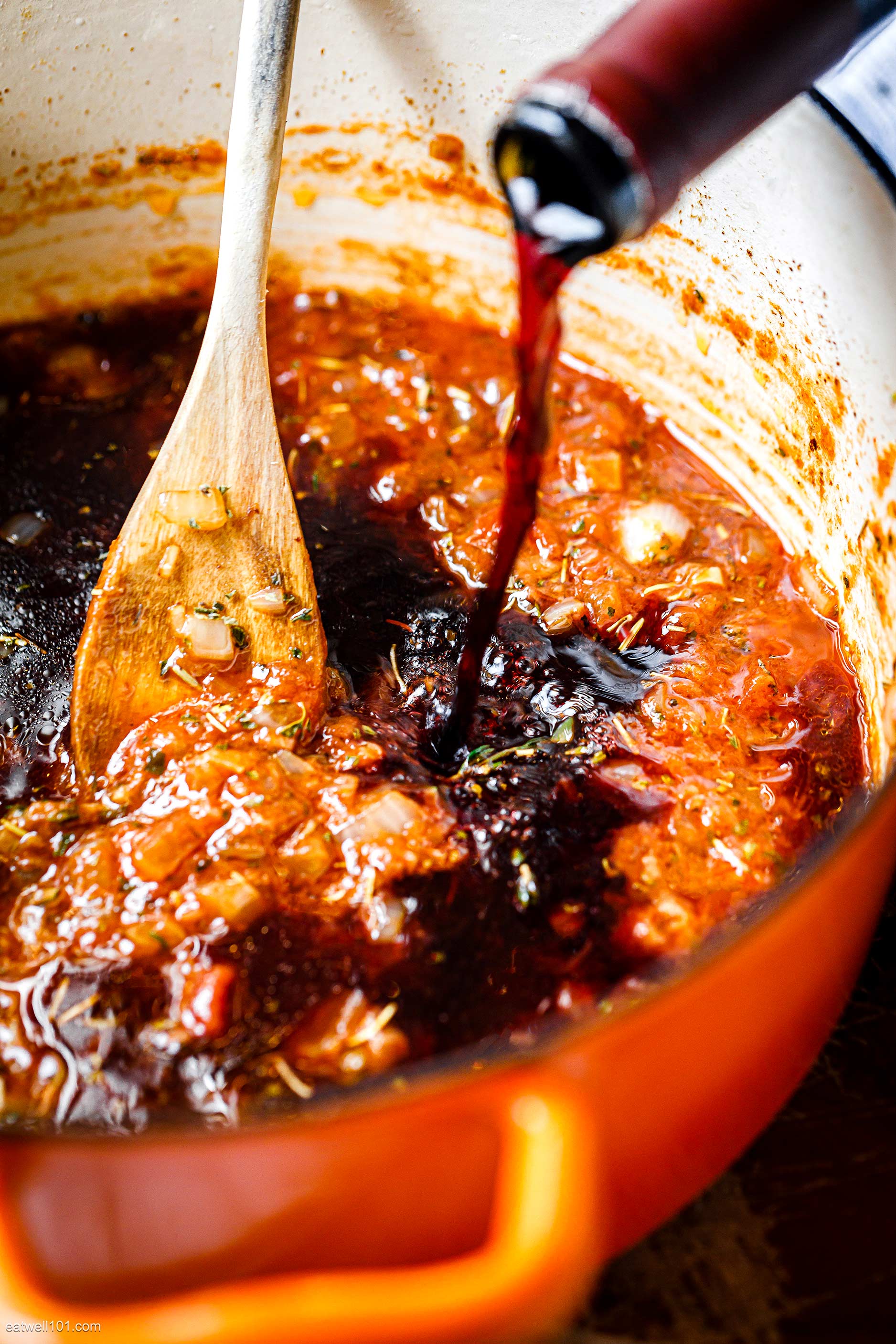 braised pork stew with red wine recipe