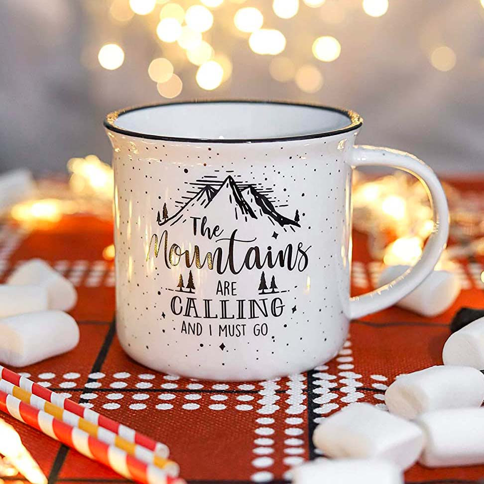 The Mountains Are Calling And I Must Go Coffee Mug — Eatwell101