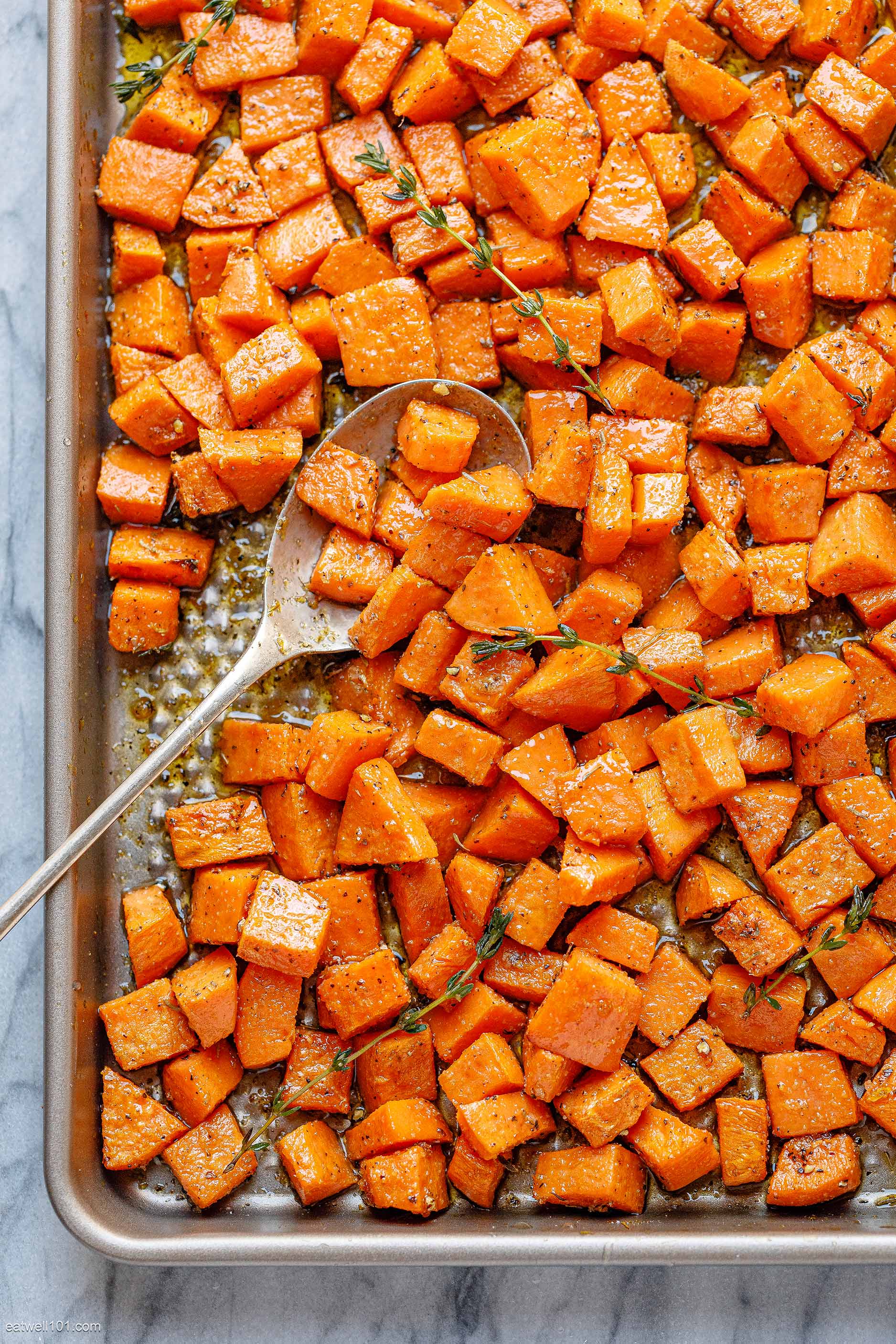 Roasted Sweet Potatoes Recipe – Learn how to bake sweet potatoes ...