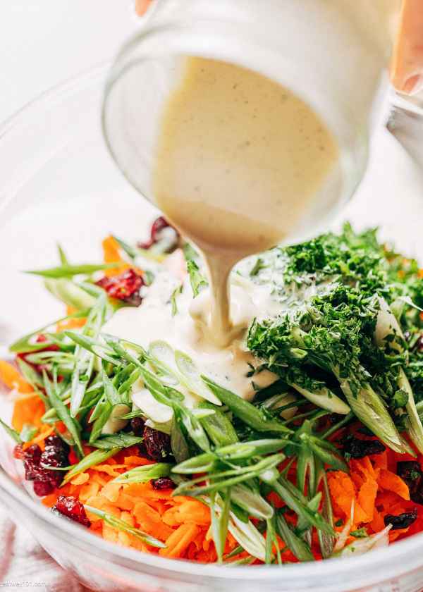 Shredded Carrot Salad