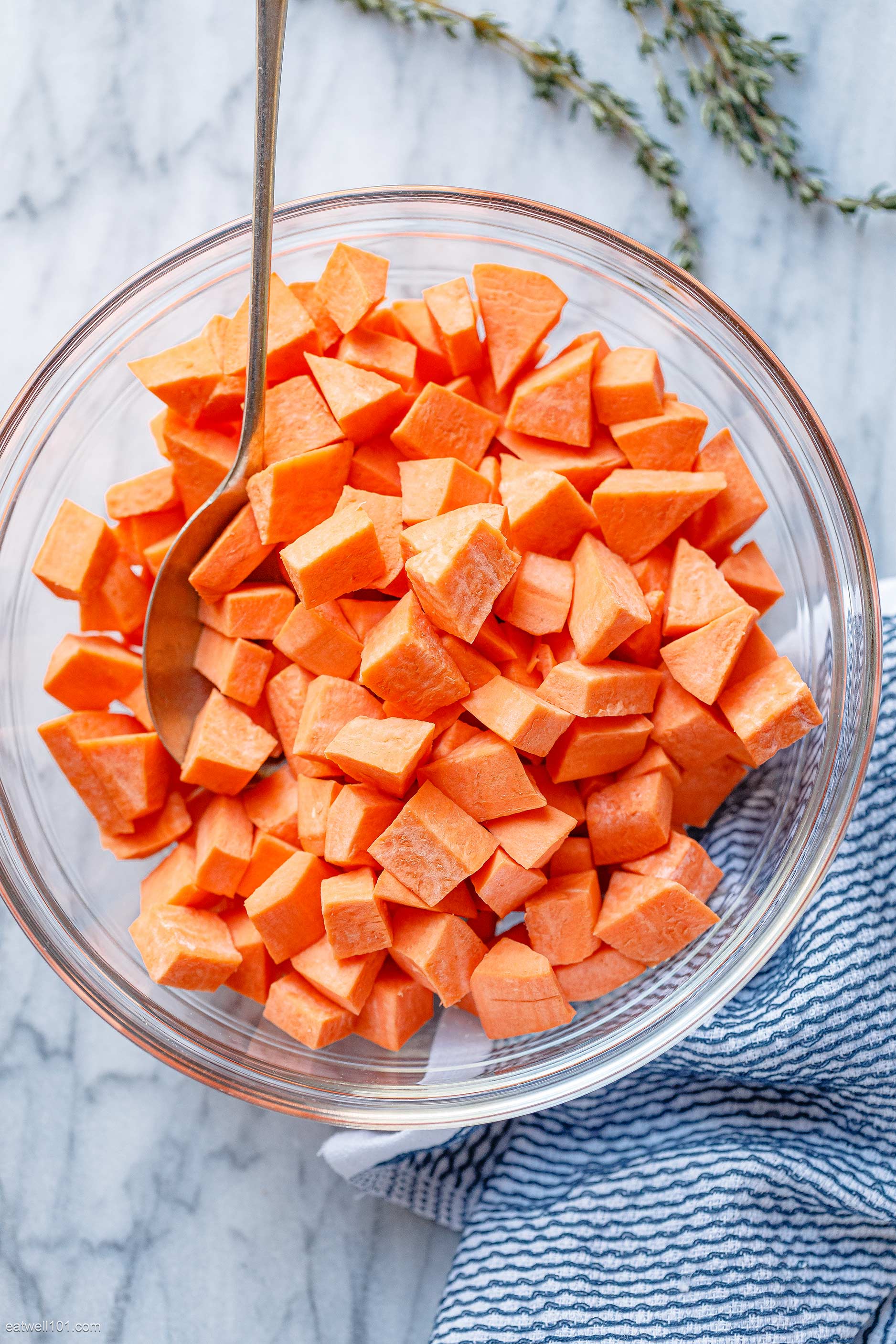 how to roast sweet potatoes