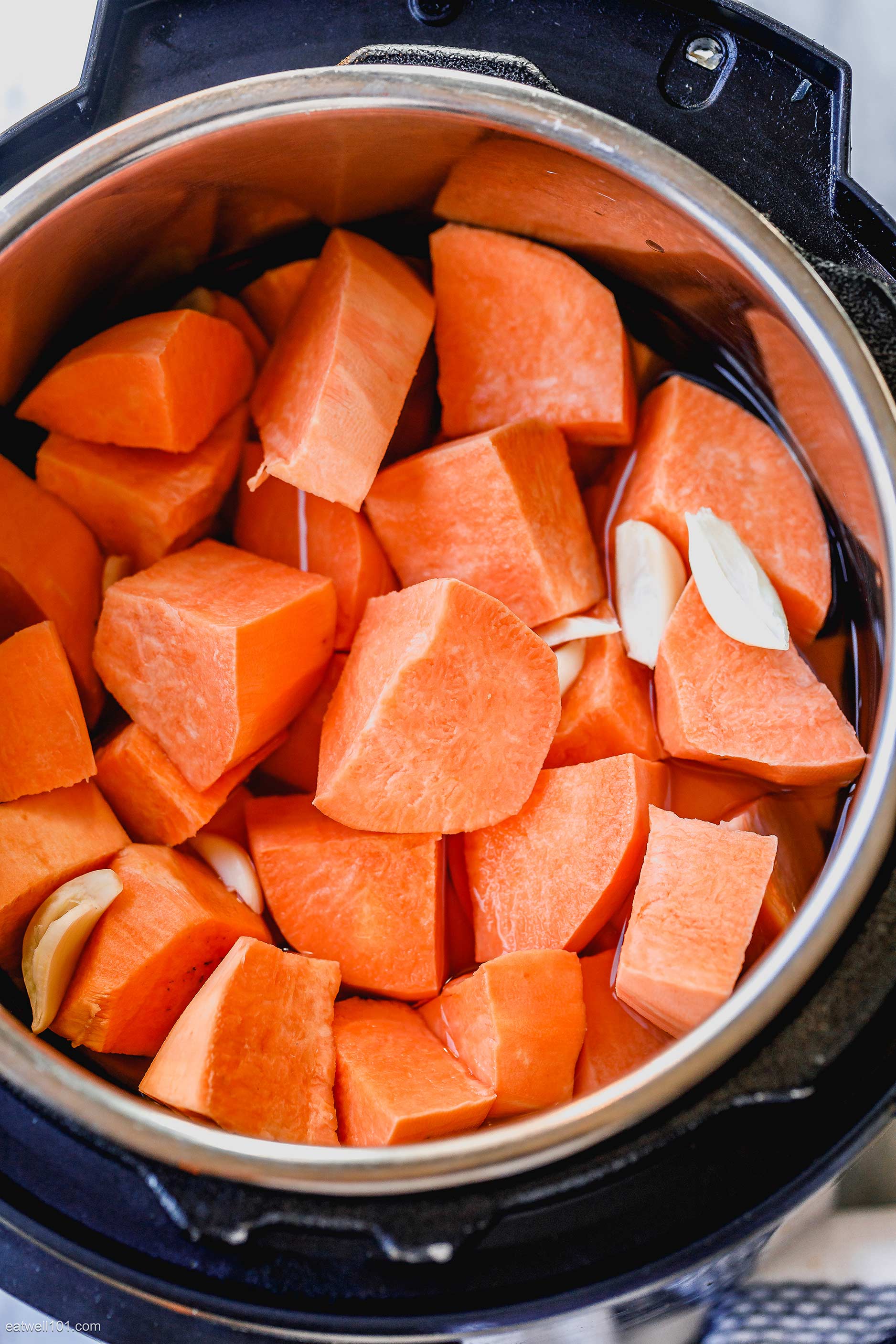 mashed sweet potato side dish