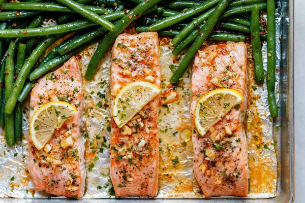 Garlic Butter Baked Salmon recipe 2