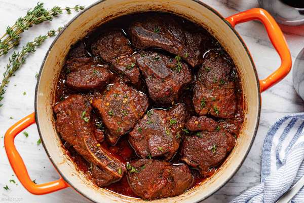 Red Wine-Braised Pork Stew recipe