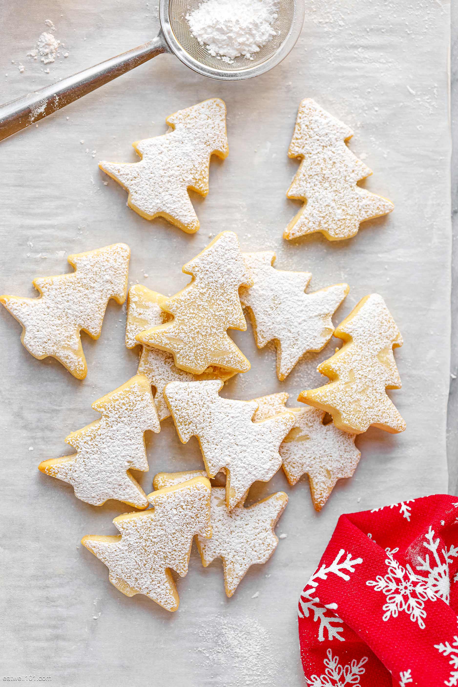 easy christmas tree cookies 1
