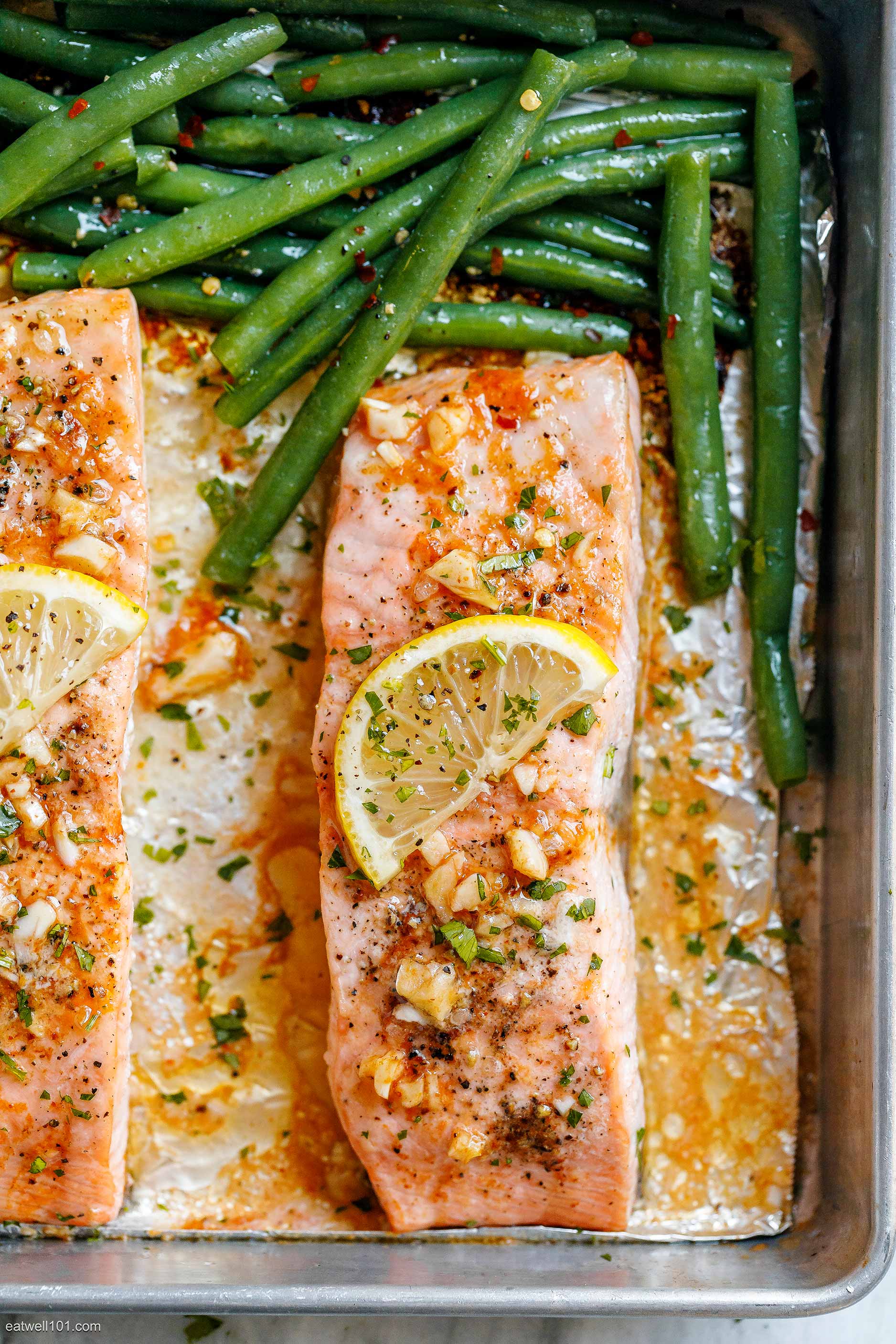 Healthy salmon recipe