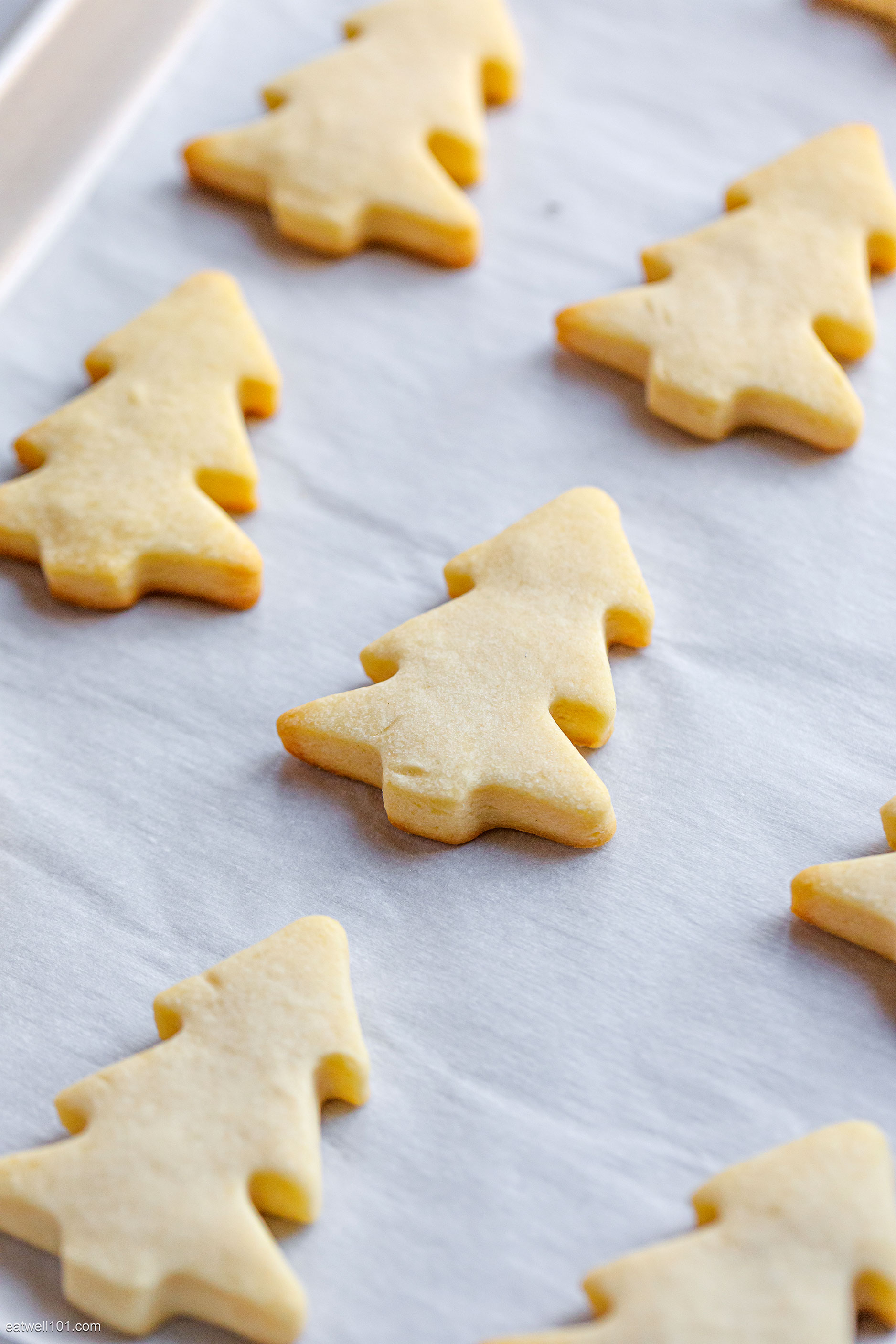 quick christmas tree cookies