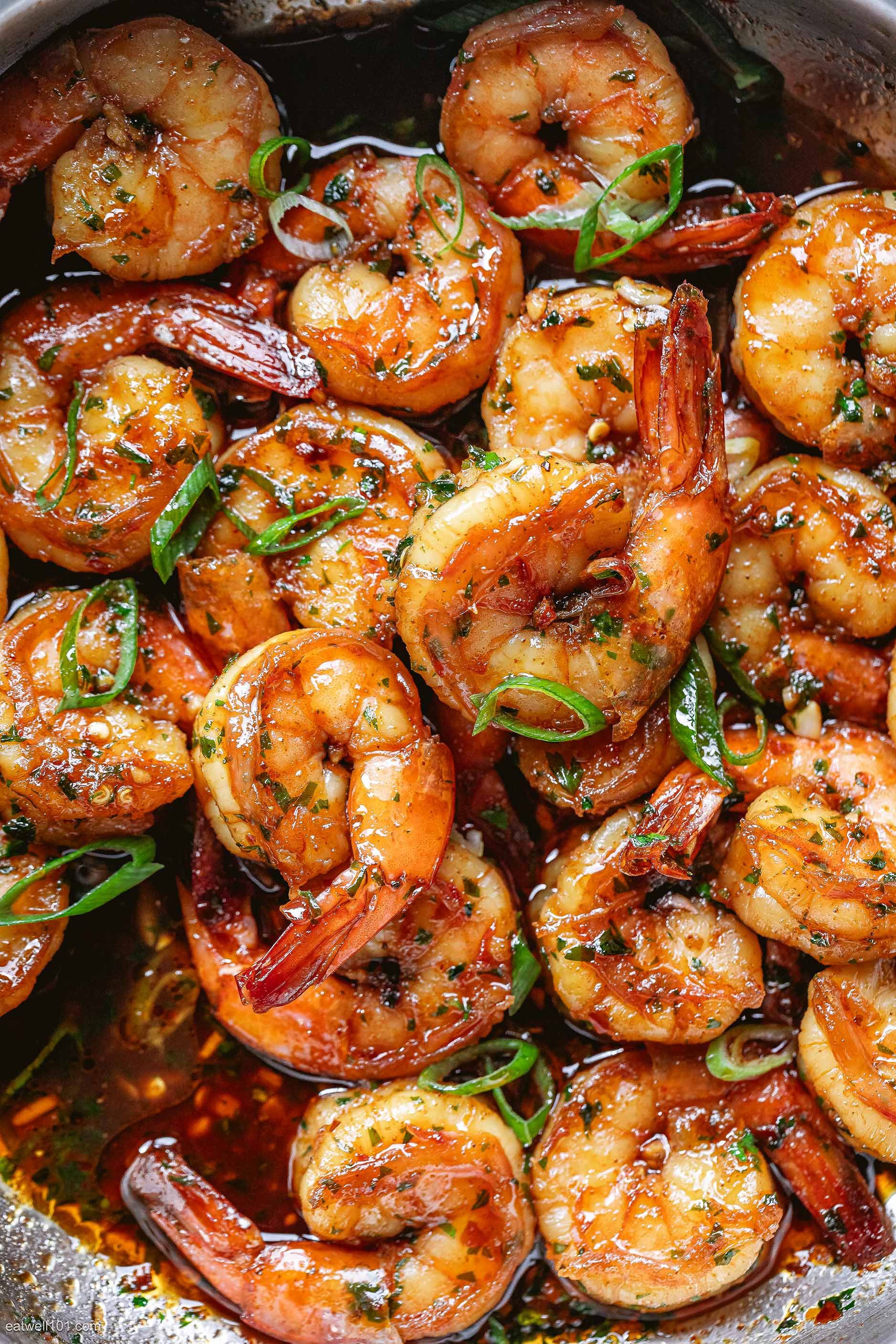 How to make: Broiled shrimp with honey sesame sauce