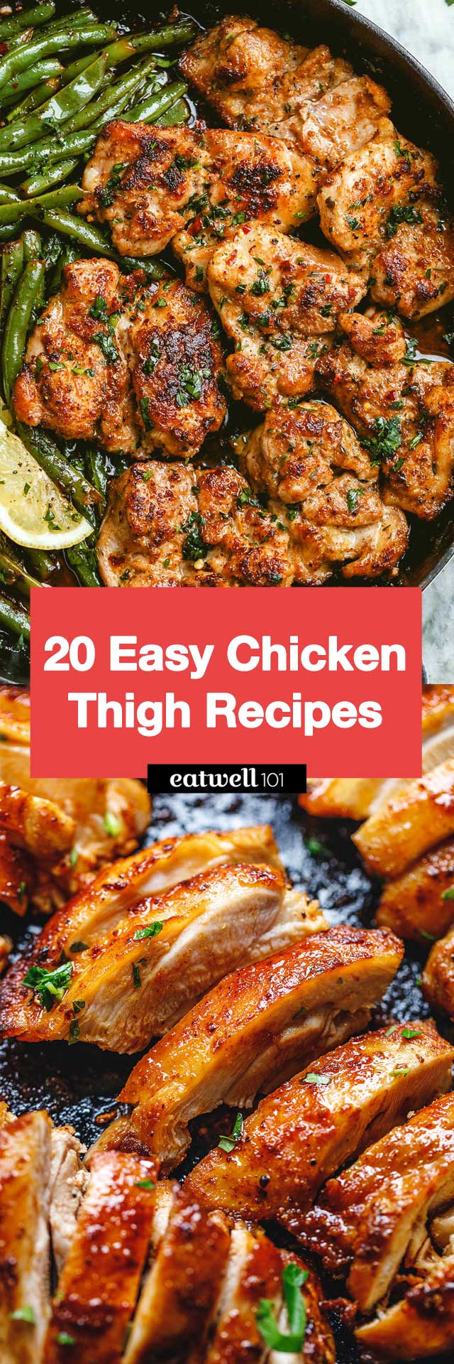 14 Easy Chicken Thighs Recipes That Are Quick to Fix - #chicken #recipes #eatwell101 - Quick and easy, these chicken thighs recipes will be on the table in half an hour or less.