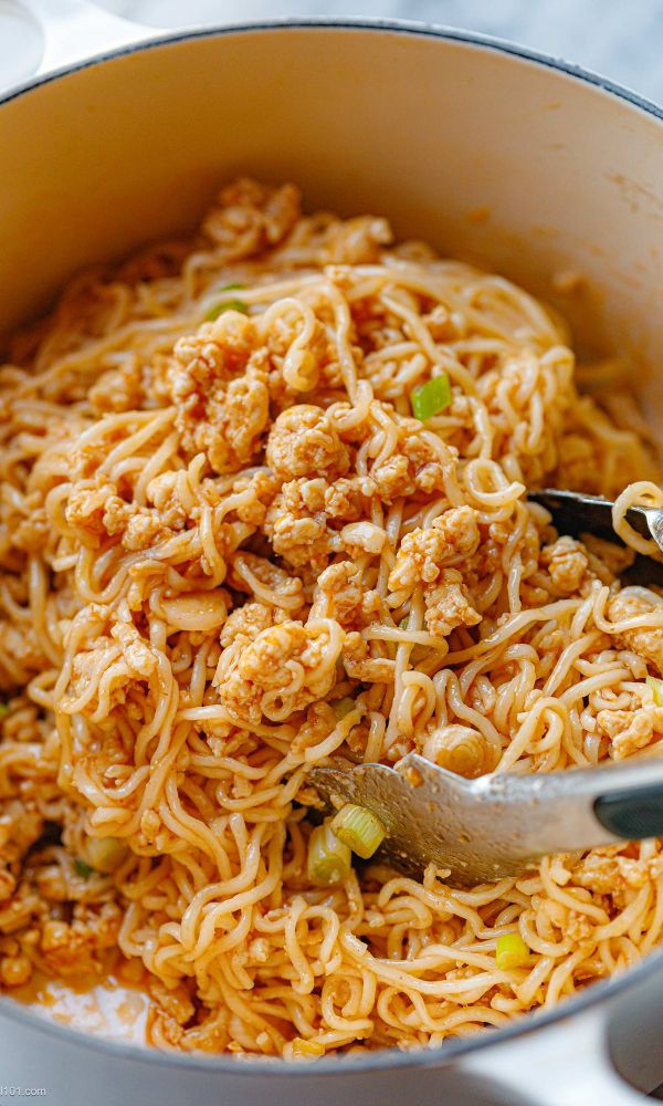 Chicken Ramen Noodle Stir Fry