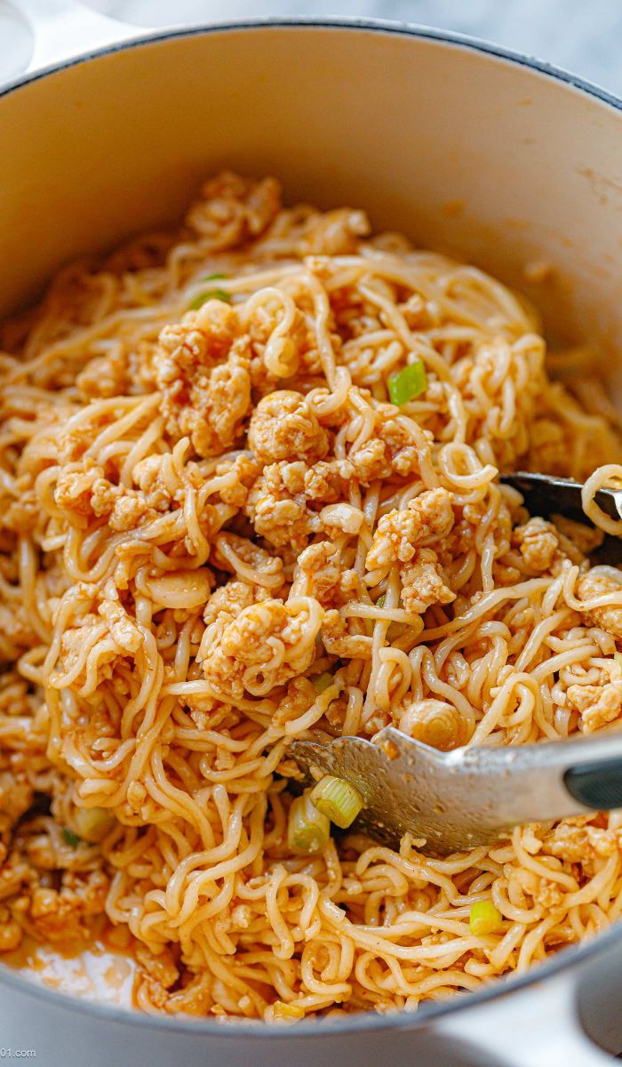 Chicken Ramen Noodle Stir Fry