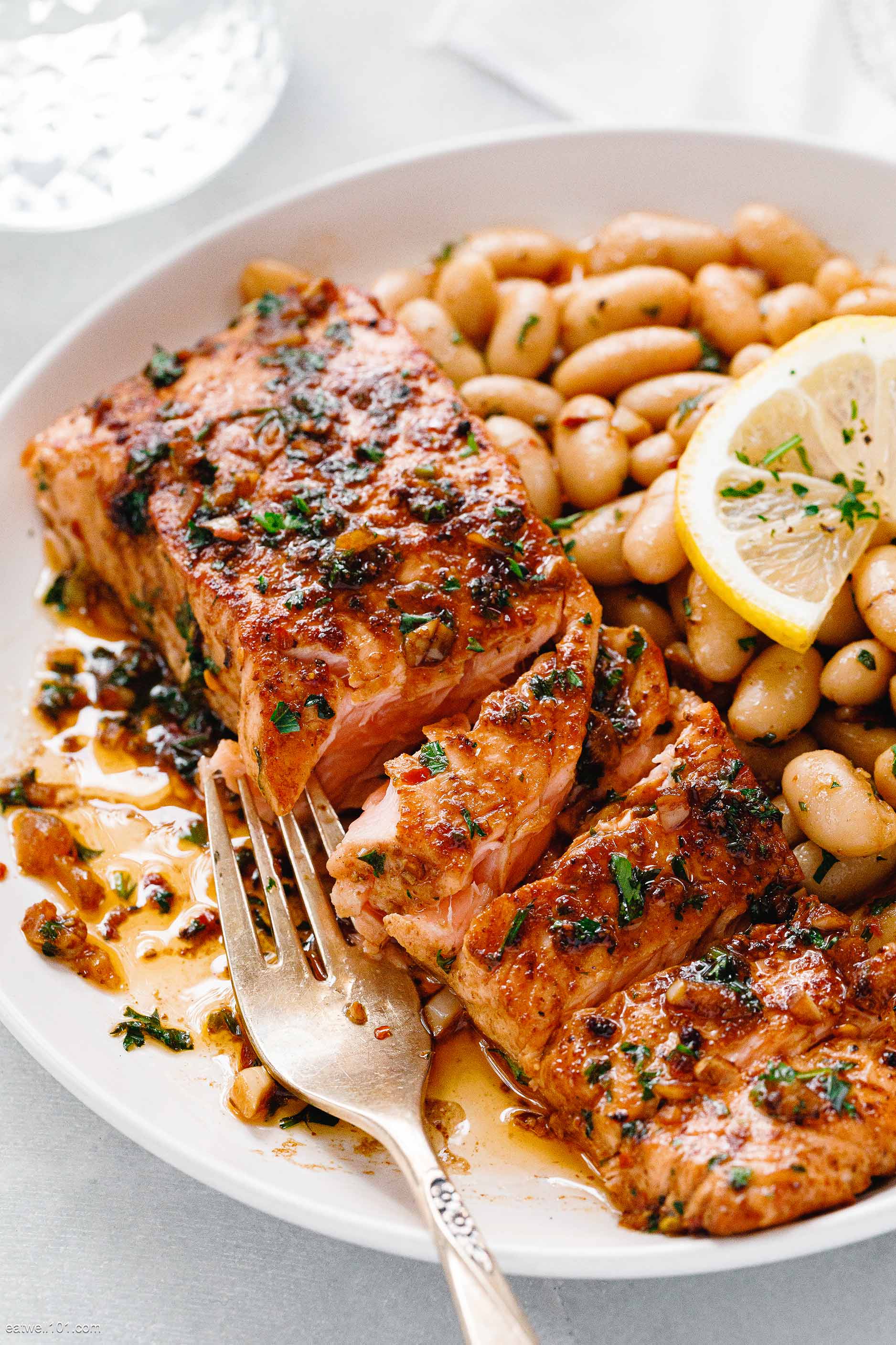 Salmon and Beans Recipe 