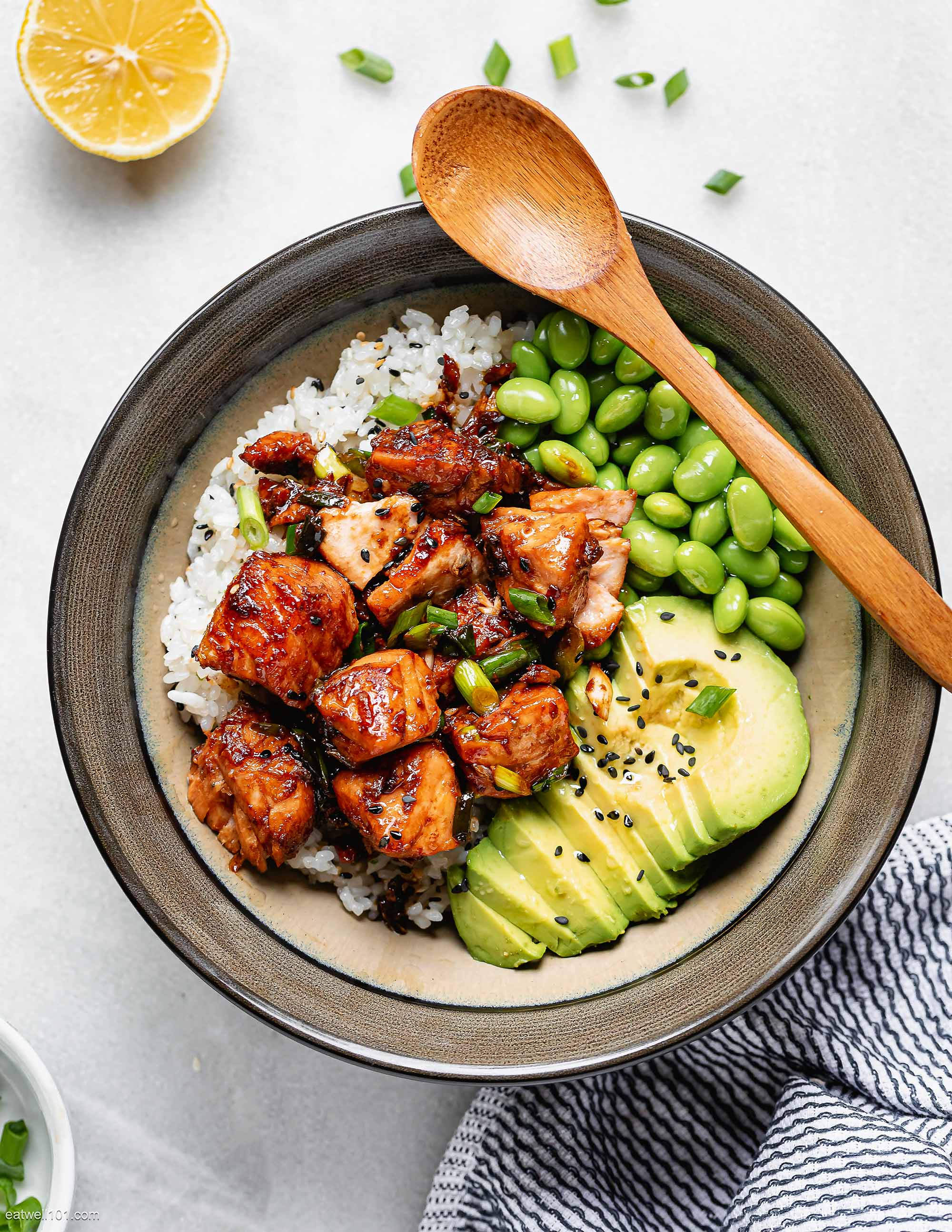 Teriyaki Salmon Bowl Recipe – Teriyaki Salmon Recipe — Eatwell101