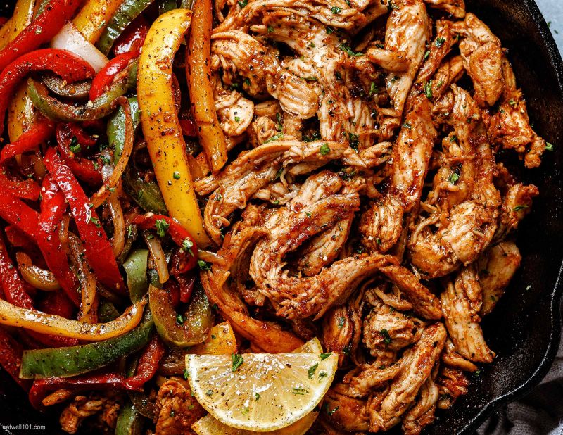 Easy Chicken Fajitas Recipe Chicken Fajitas Recipe — Eatwell101