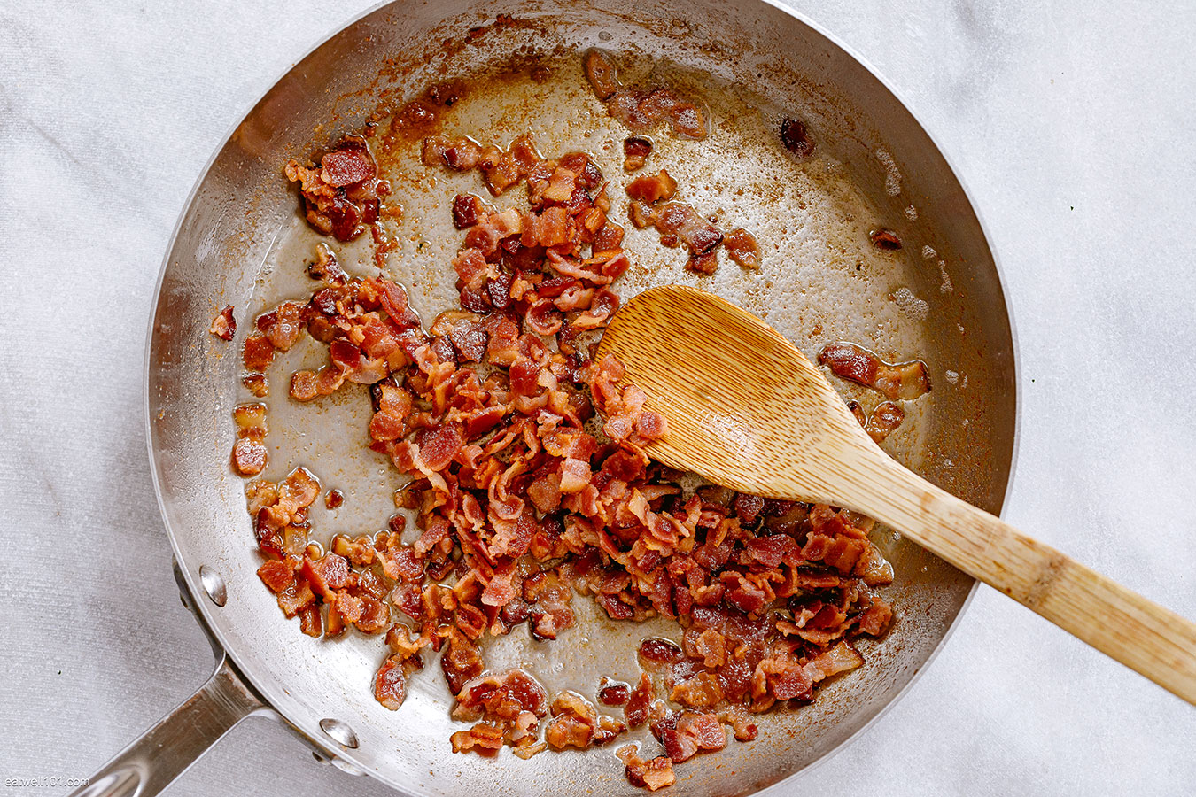 how to cook bacon and broccoli