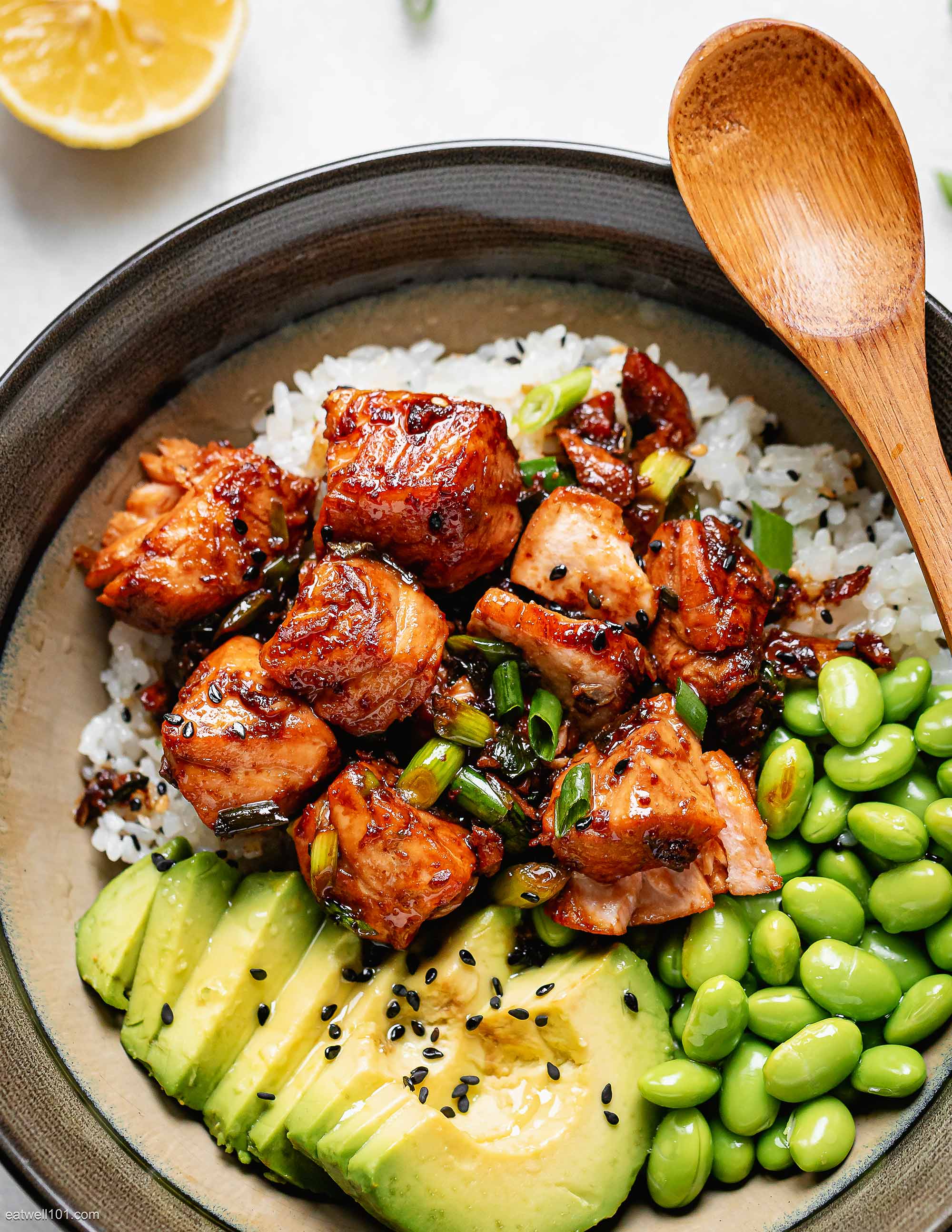 Teriyaki Salmon Bowl