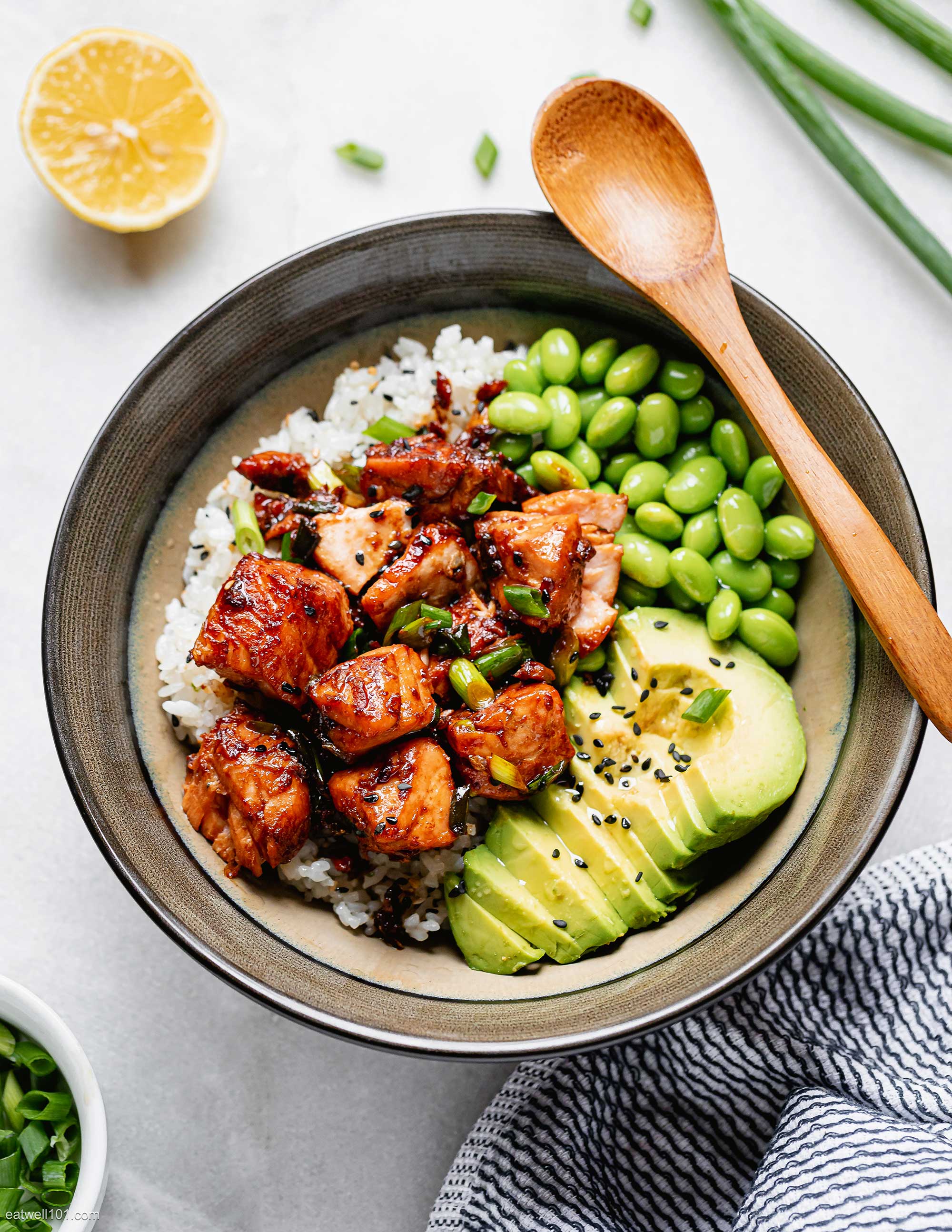 Teriyaki Salmon Bowl Recipe – Teriyaki Salmon Recipe — Eatwell101