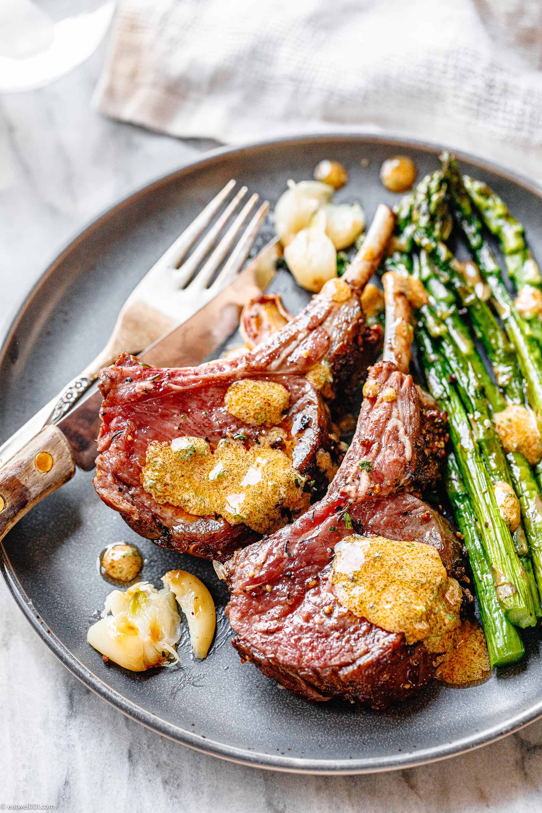 Roasted Lamb Rack Recipe 1
