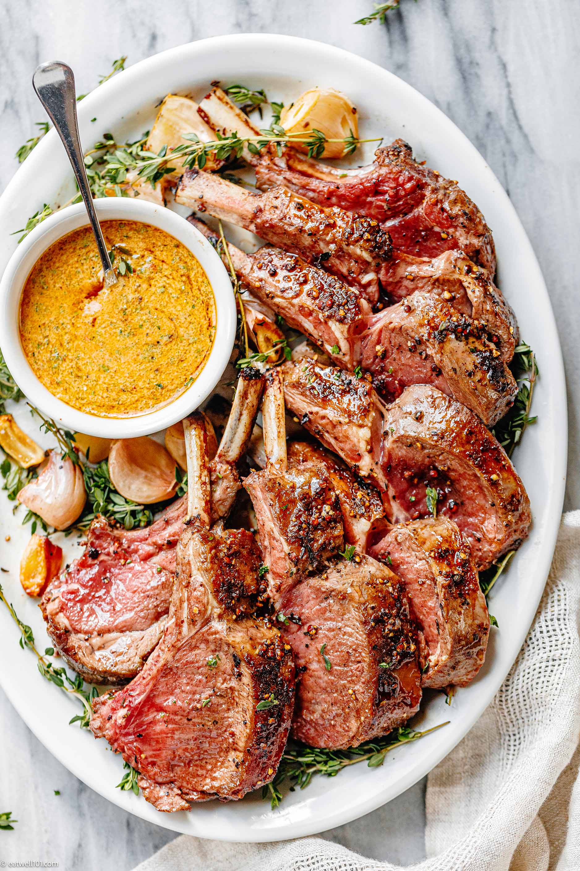 Roasted Rack of Lamb
