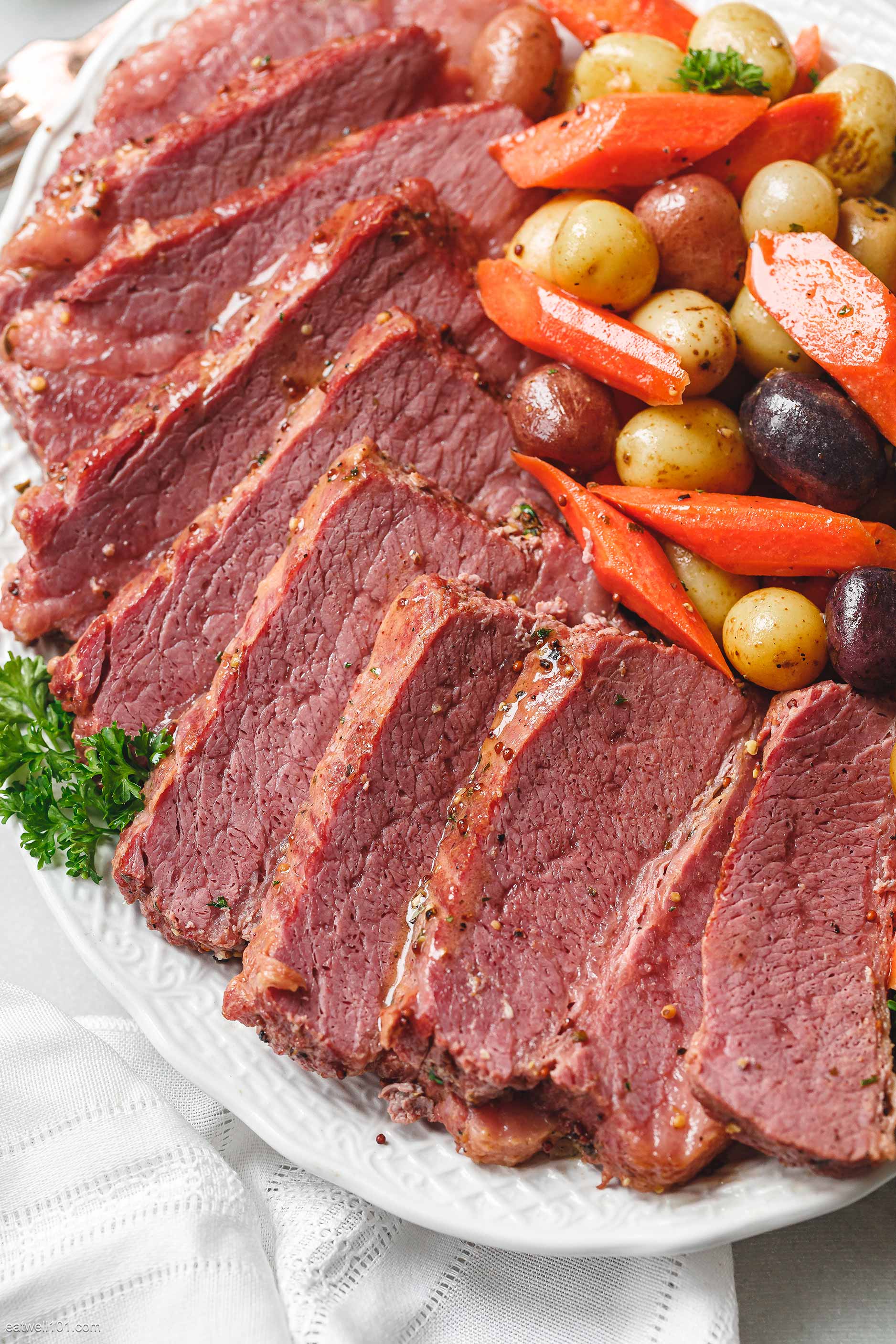 Honey Garlic Slow Cooker Corned Beef Recipe – Crockpot Corned Beef