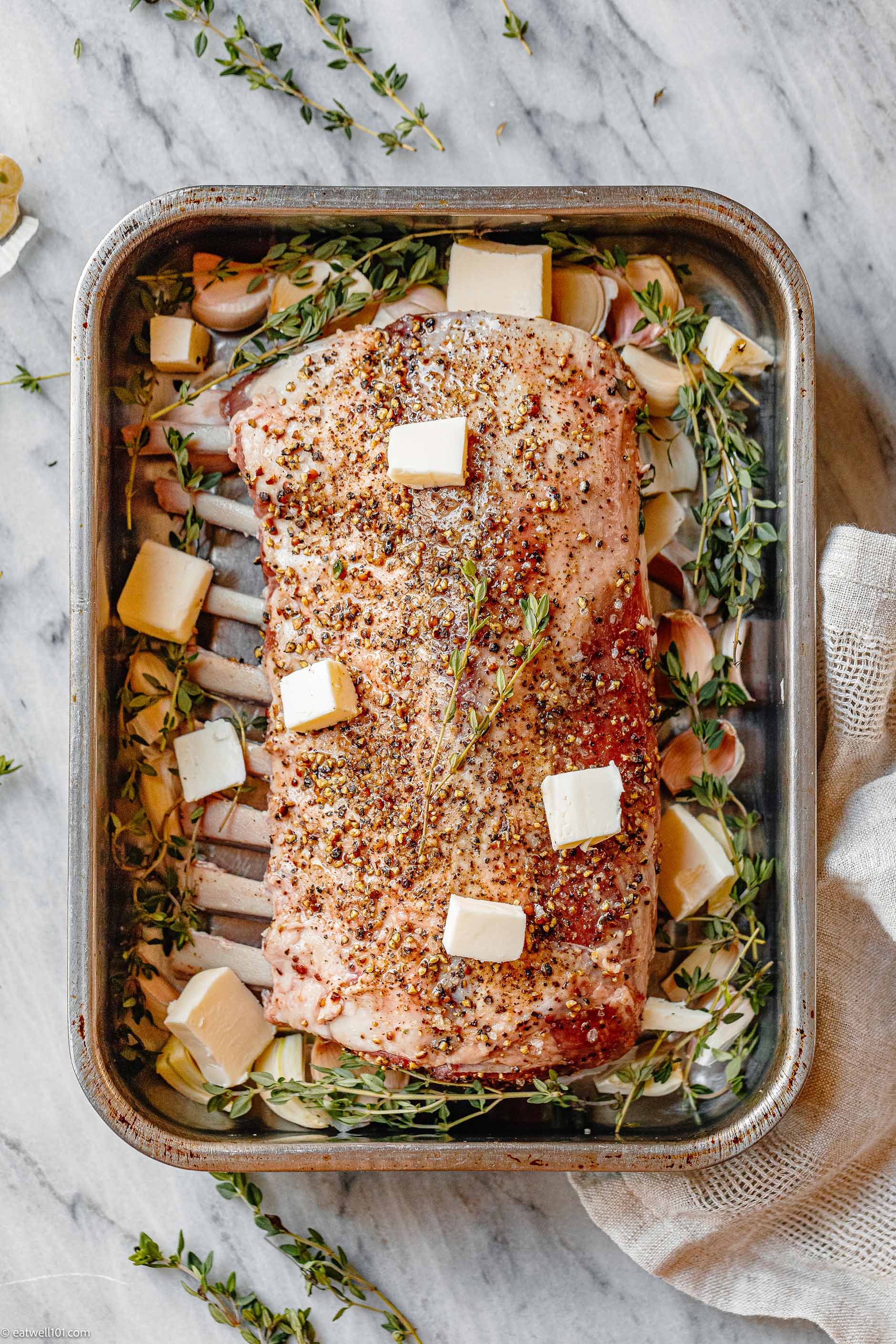 how to cook lamb rack