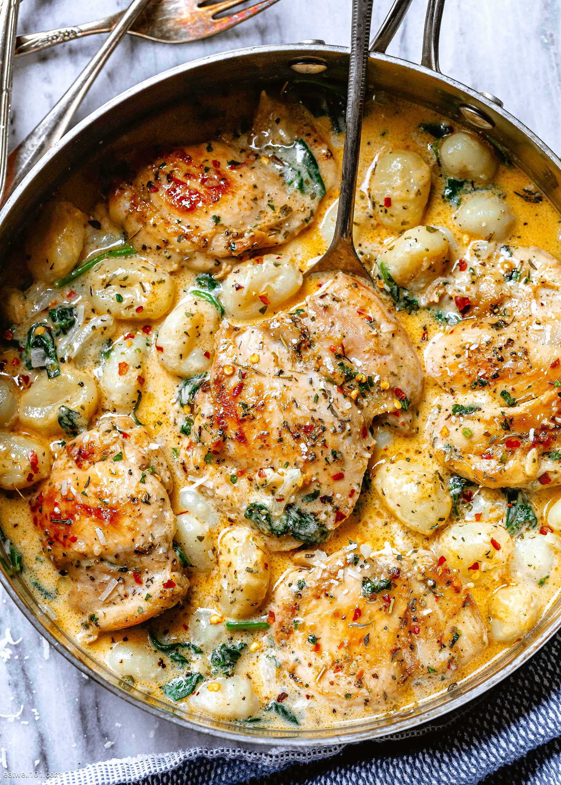 quick chicken gnocchi recipe 1