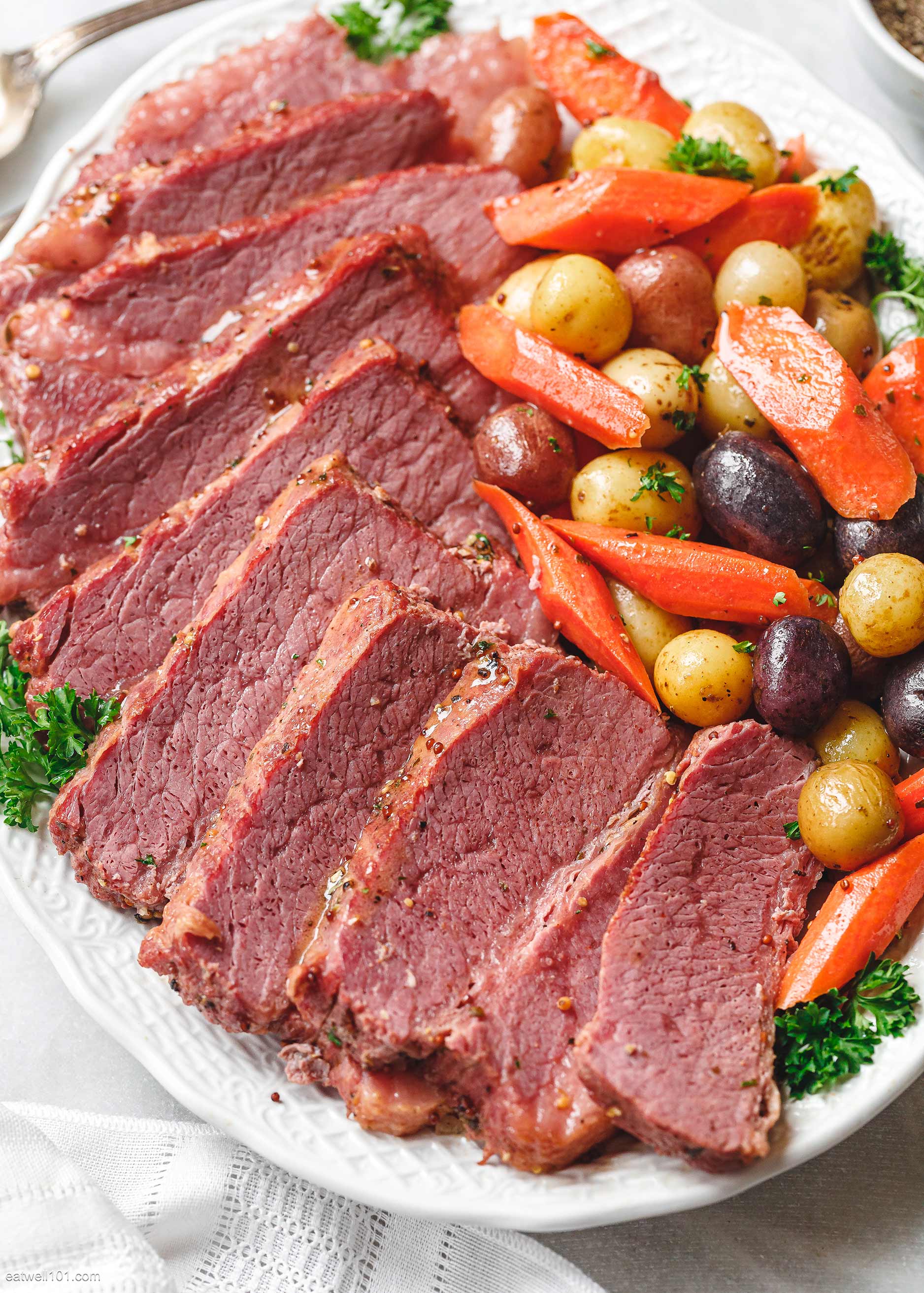 Honey Garlic Slow Cooker Corned Beef Recipe – Crockpot Corned Beef