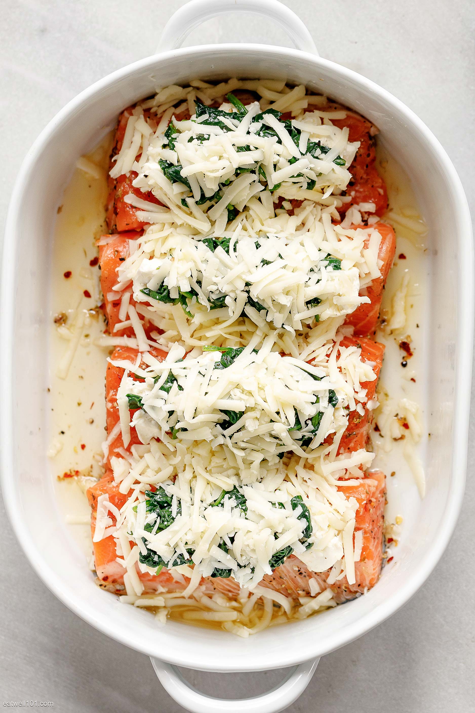 Spinach Salmon Casserole reicpe 2