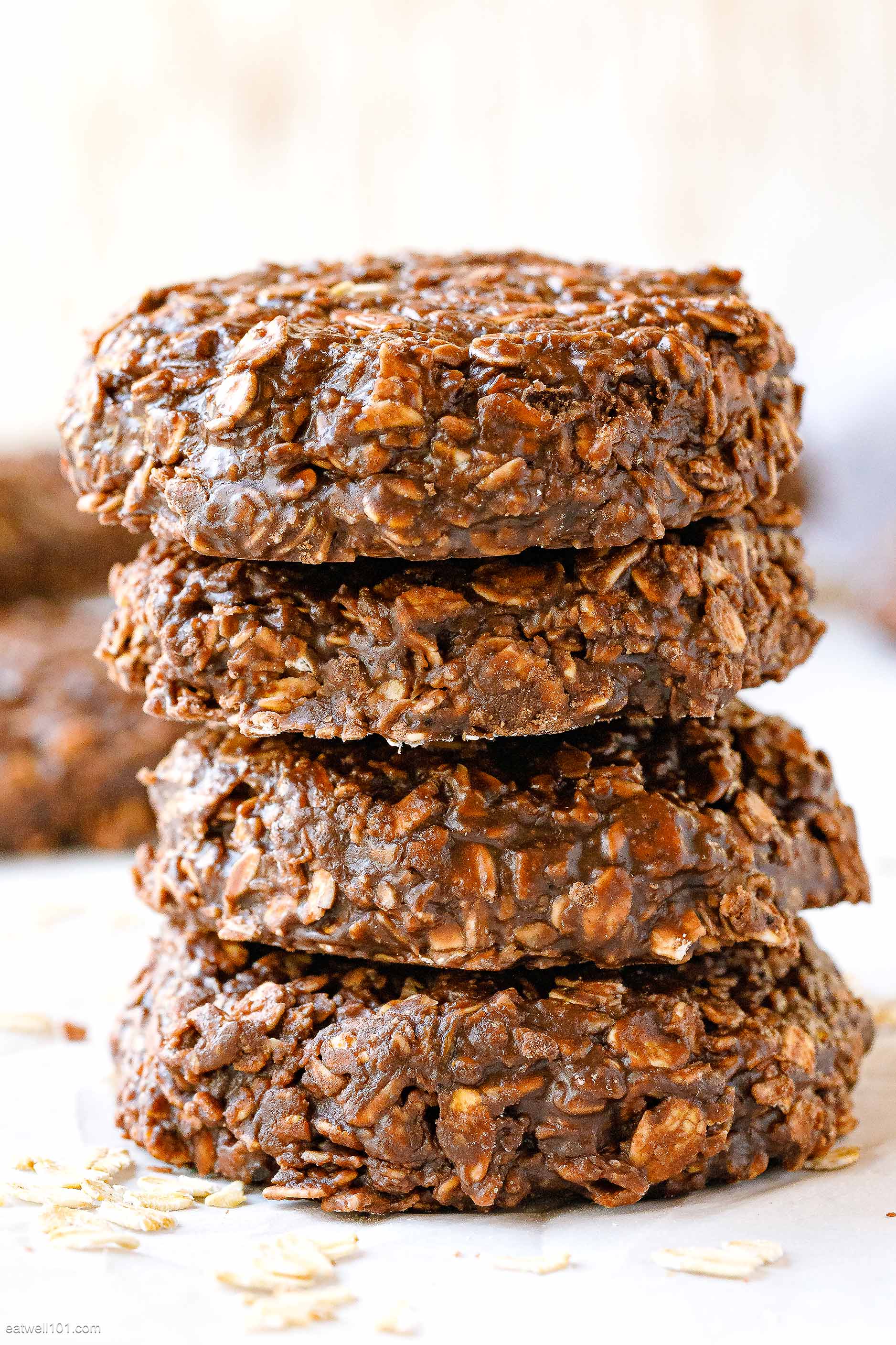 No bake cookies recipe easy no bake oat cookie recipe eatwell101