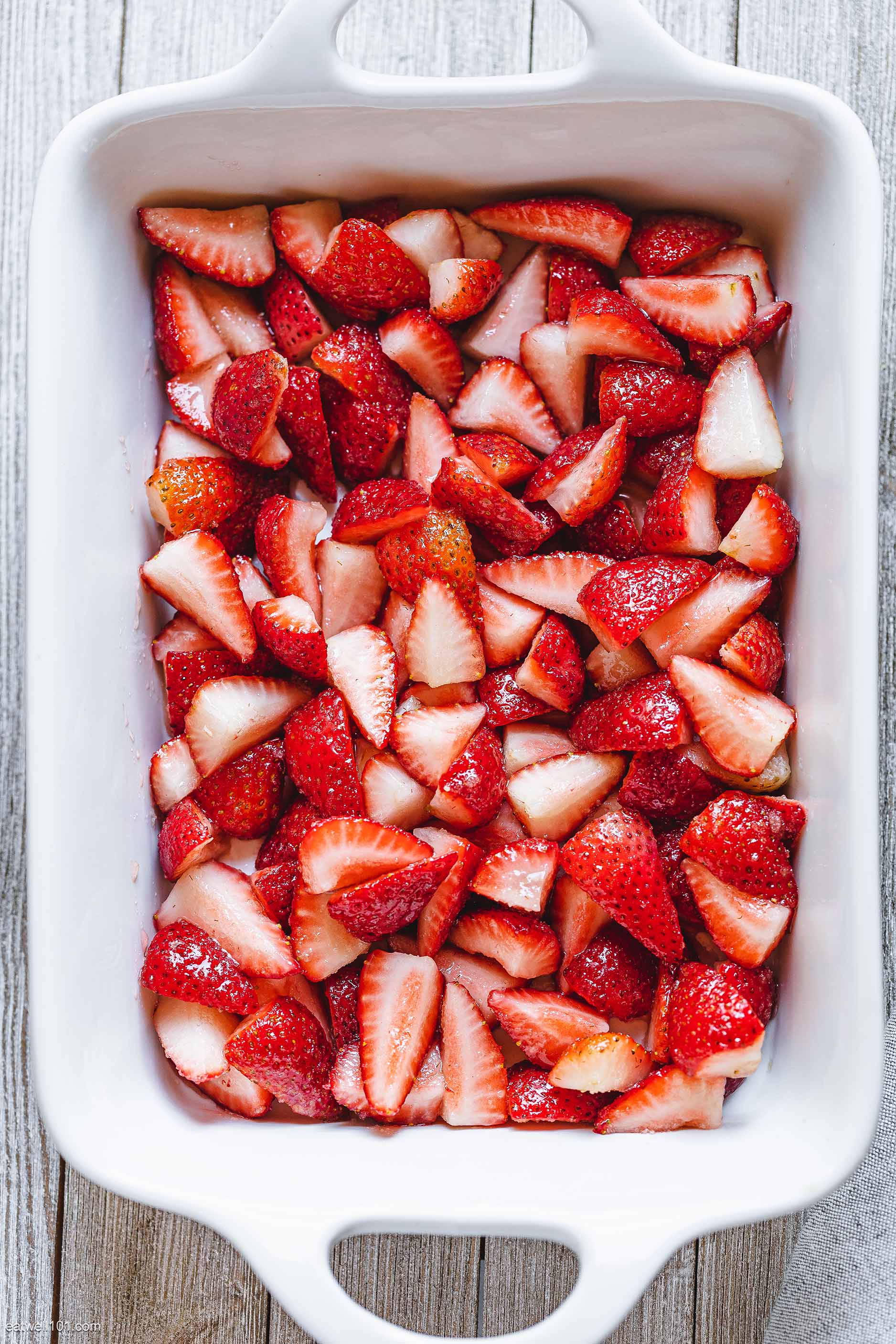 how to make a stawberry crisp 1