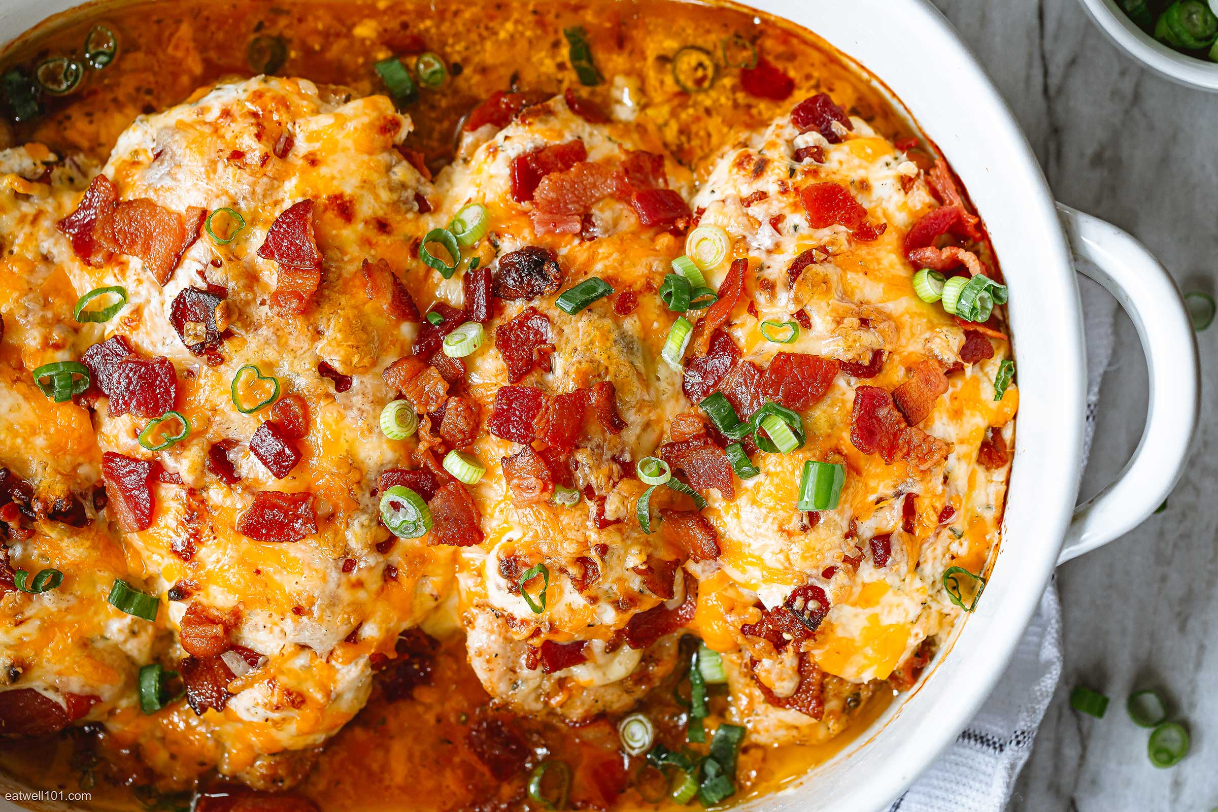 Baked Crack Chicken Casserole