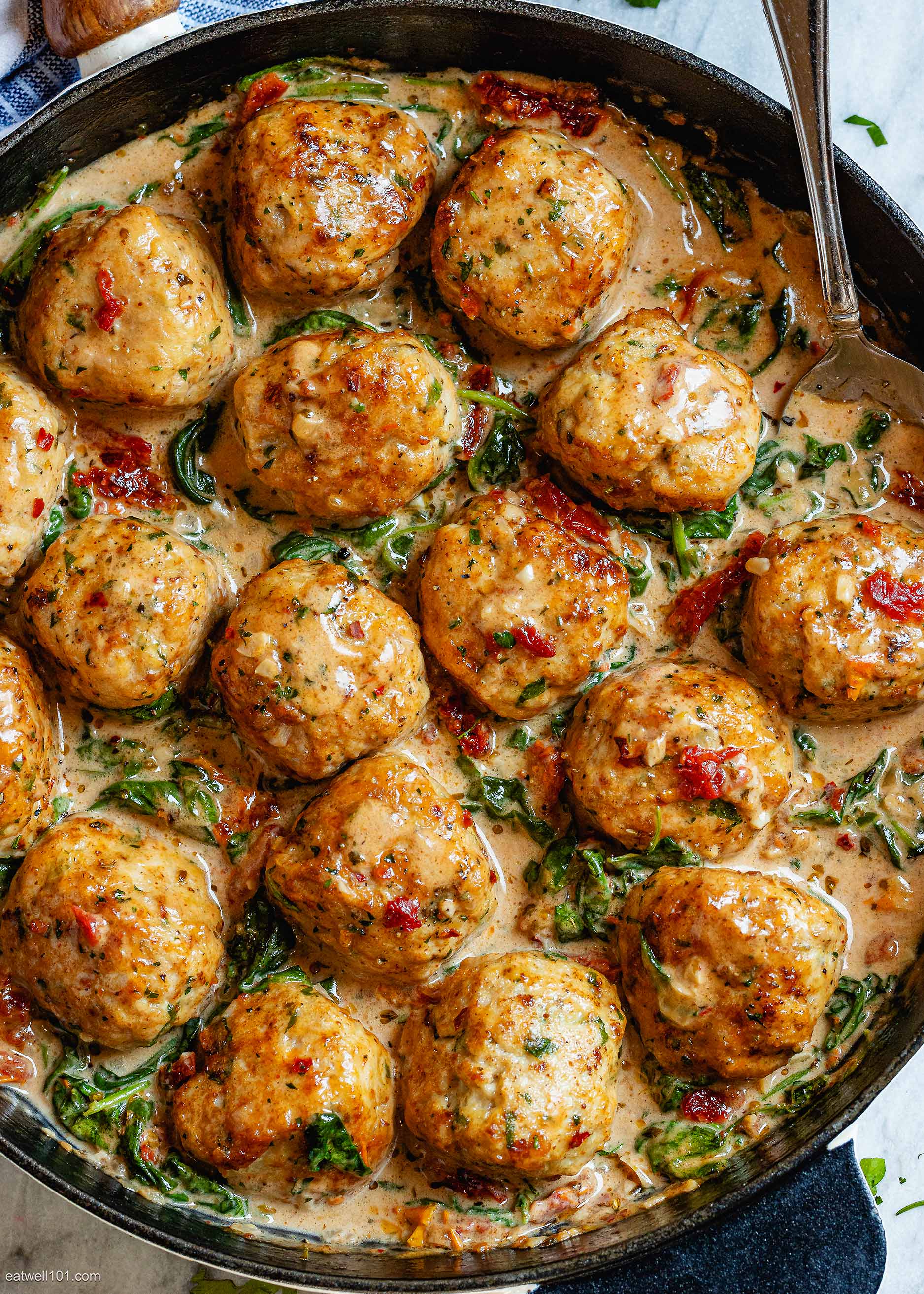 Creamy Turkey Meatballs Recipe 7