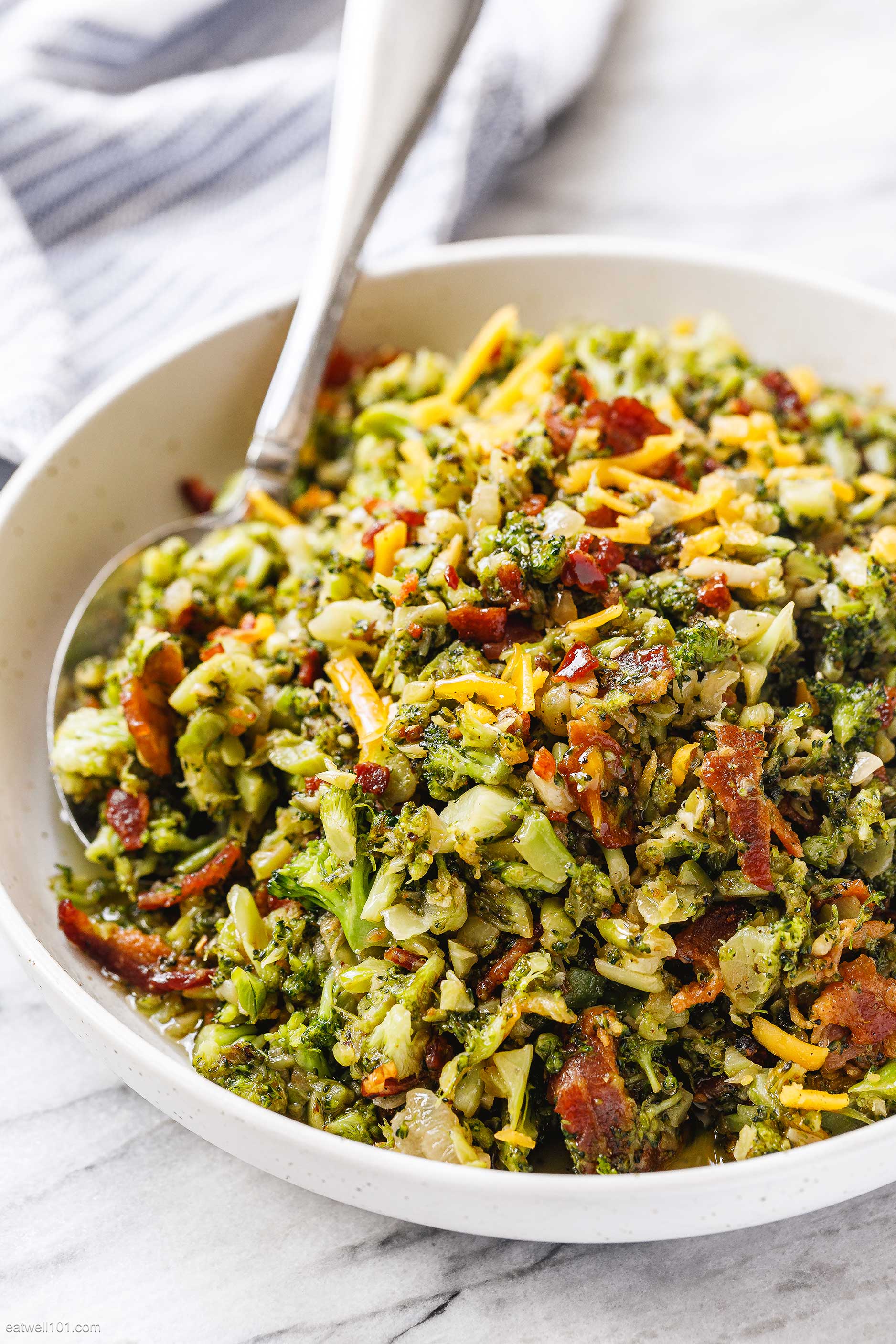 Garlic Bacon Broccoli Skillet Recipe 3