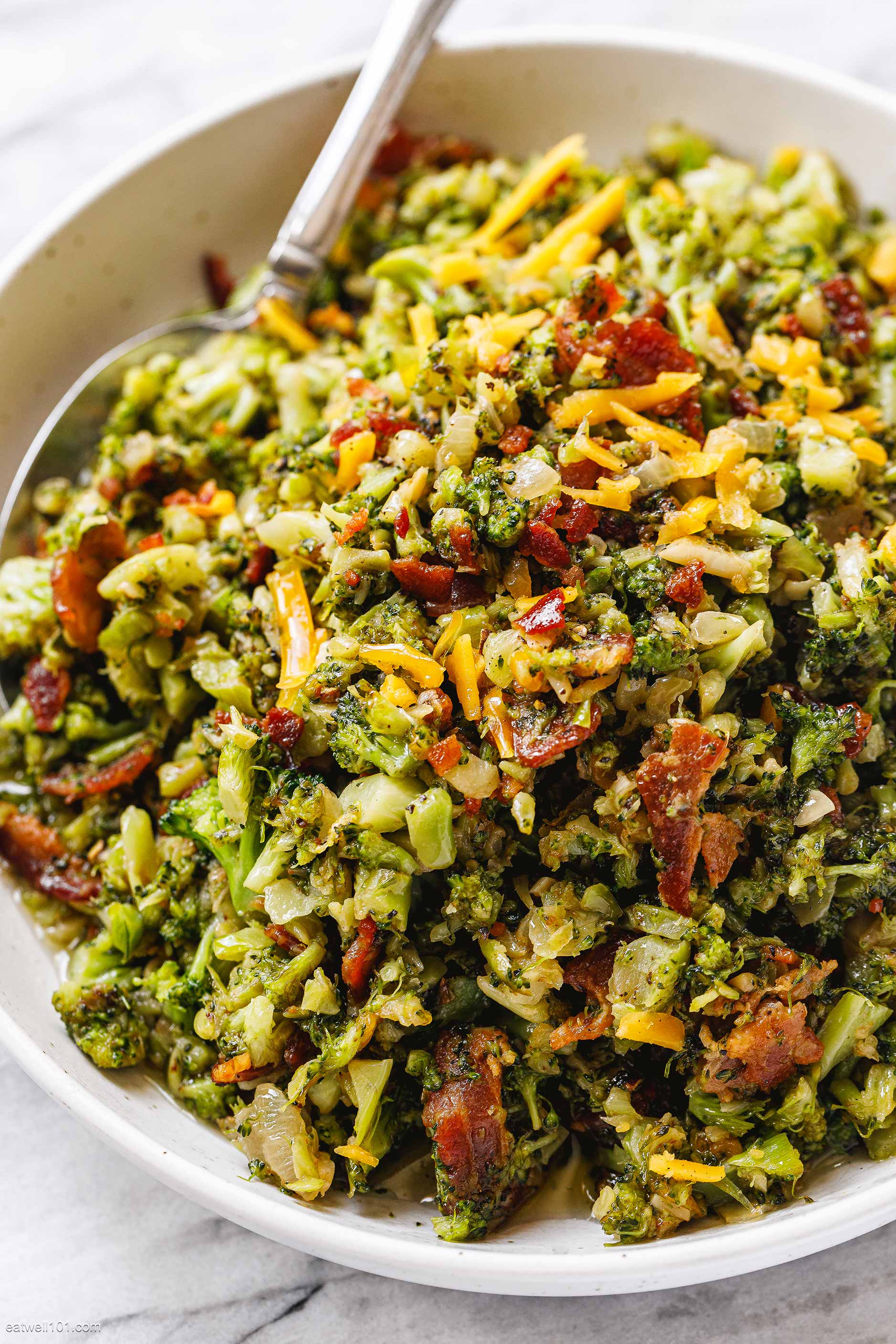 Garlic Bacon Broccoli Skillet Recipe 4
