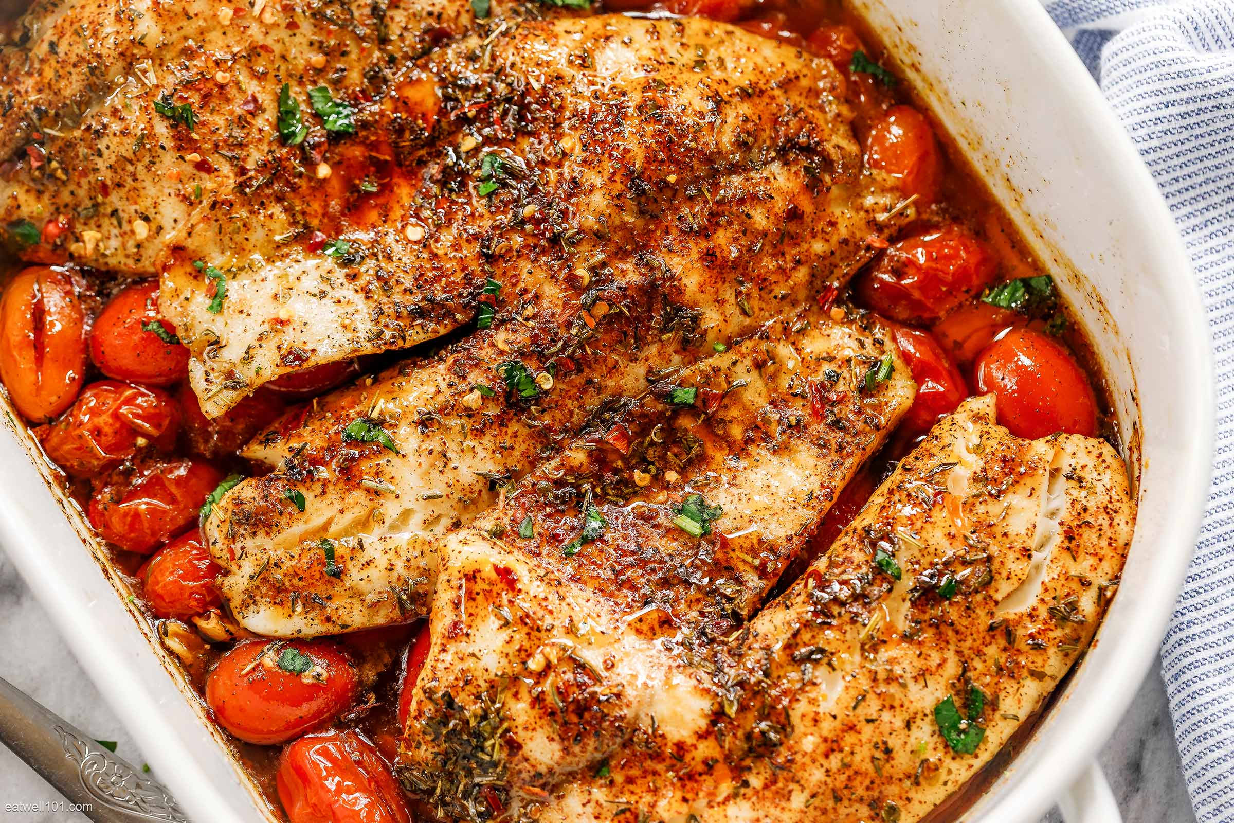 Oven Baked Tilapia