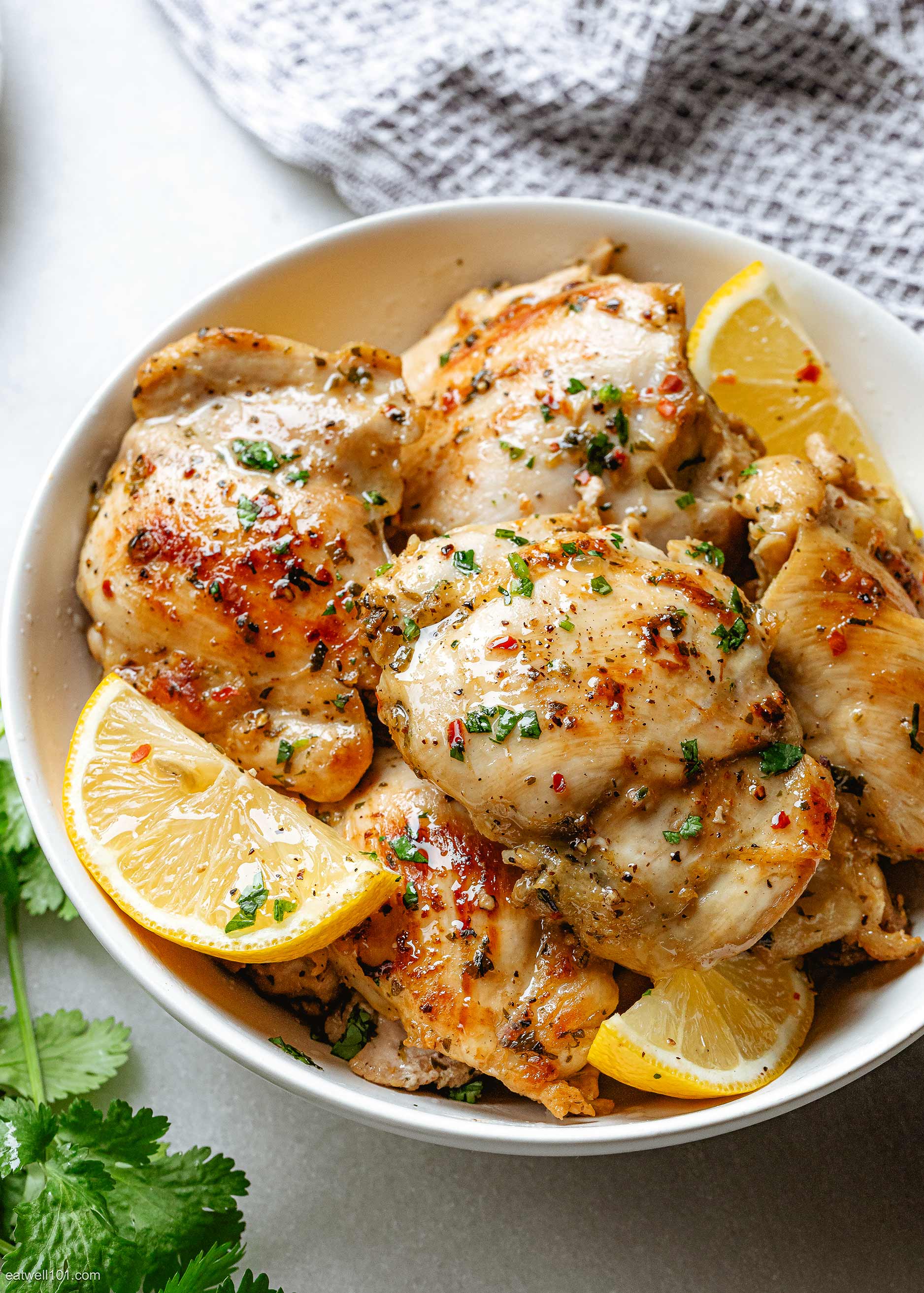 healthy chicken thighs recipe