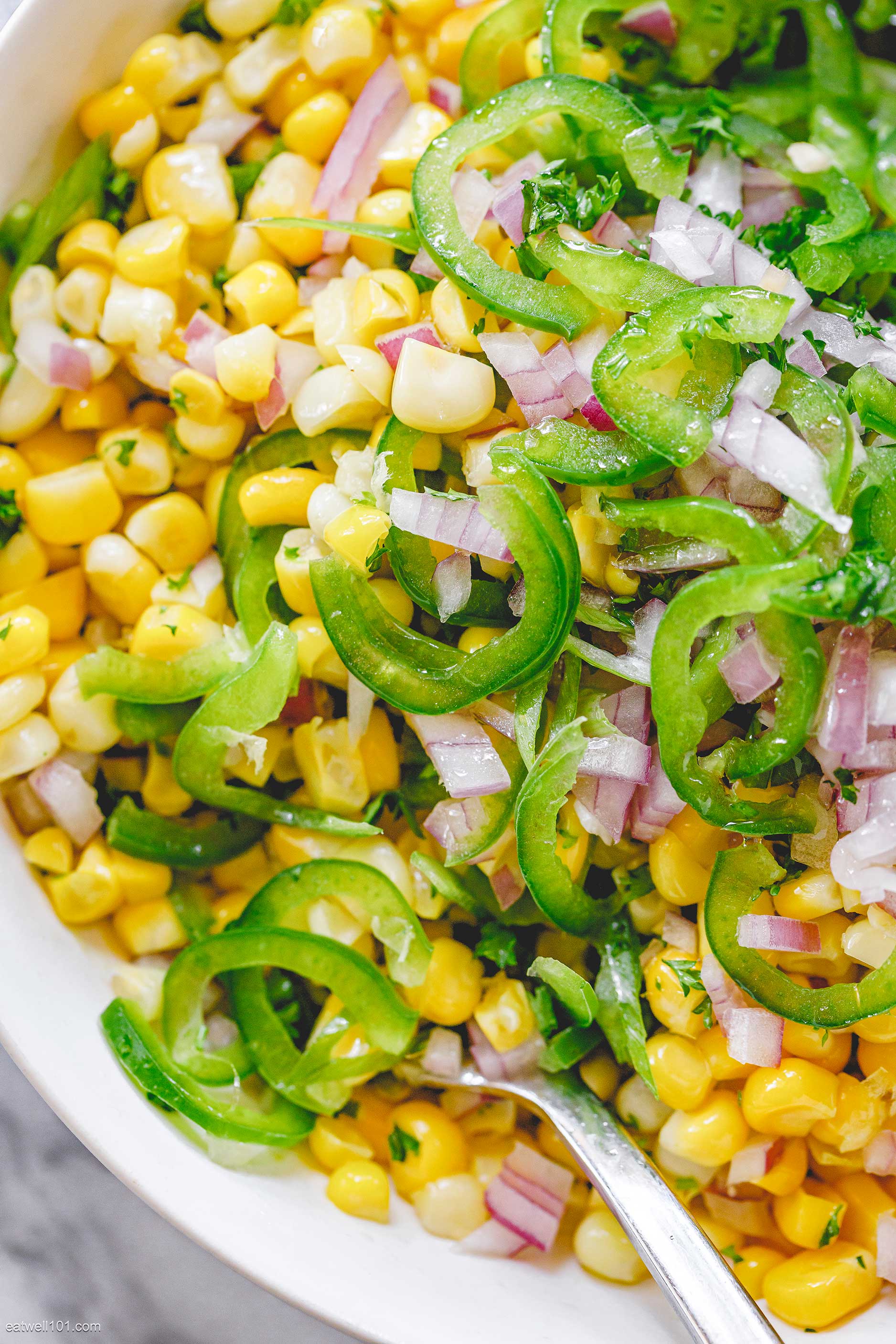 quick grilled corn salad recipe