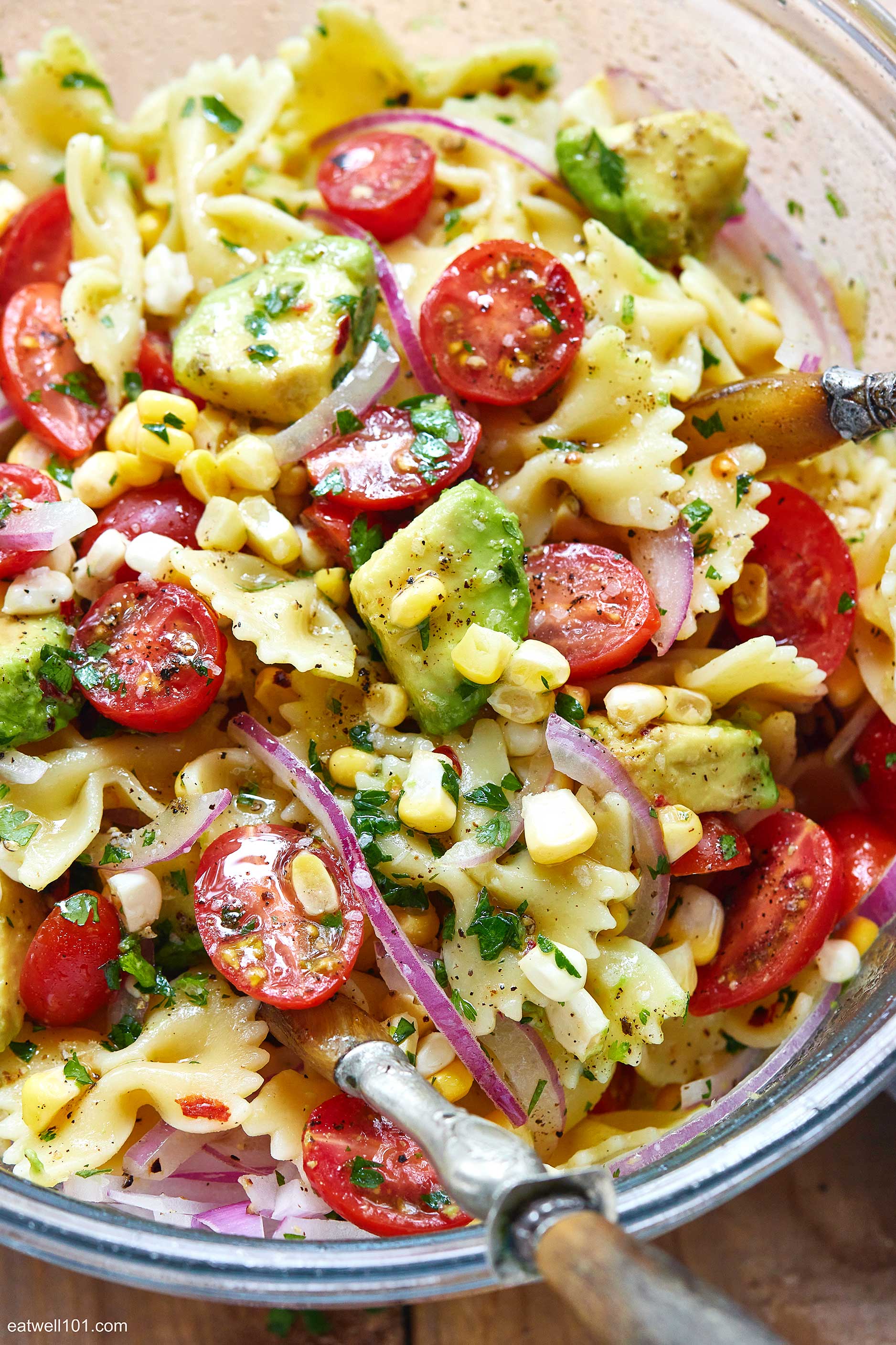 Avocado Corn Pasta Salad 2
