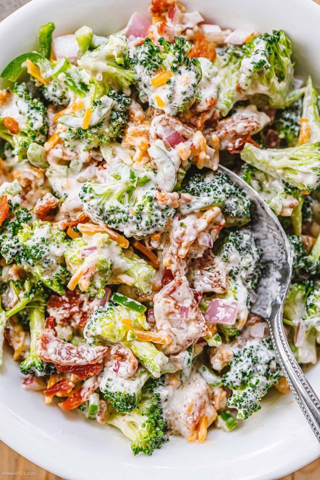 Creamy Broccoli Salad Recipe