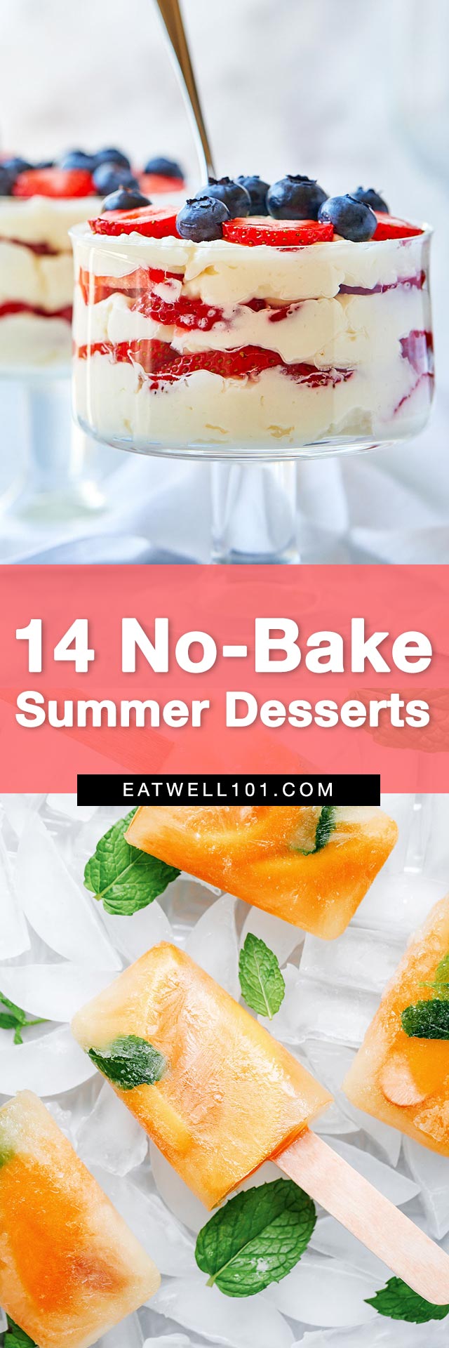 14 Easy No-Bake Summer Desserts - #no-bake #dessert #recipes #eatwell101 - These no-bake dessert recipes for summer are the perfect cool-down treats. So stay chilled and reward yourself with these no-bake dessert recipes!