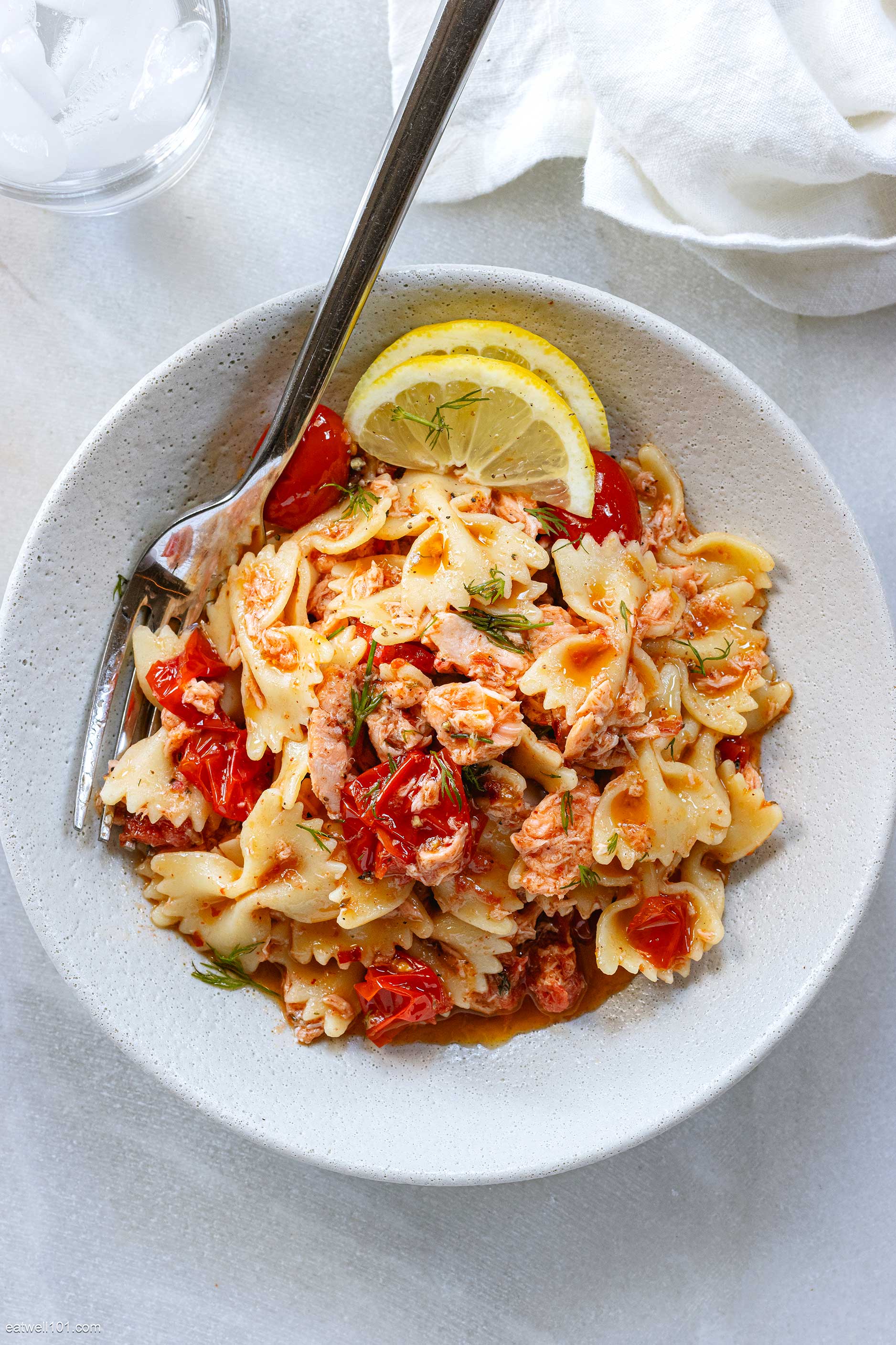 Salmon And Pasta Bake Recipes Simple Salmon Scandi - Delicious Simply ...